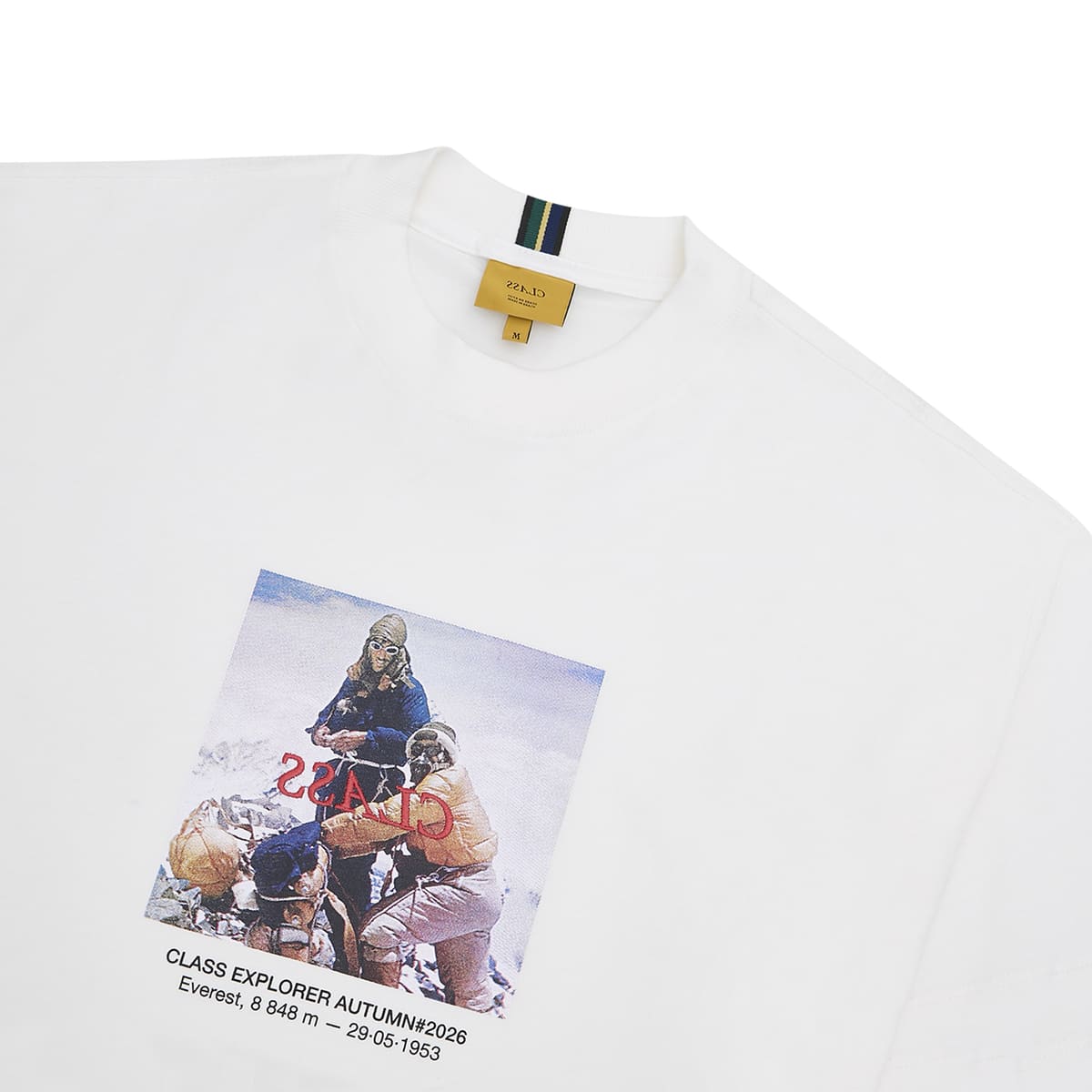 T-SHIRT "CLASS EXPLORER" OFF-WHITE