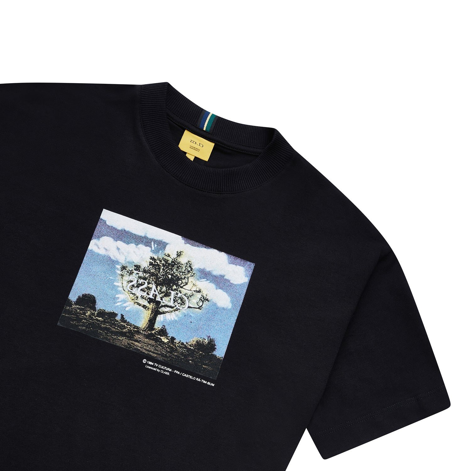 PREMIUM T-SHIRT CLASS x CASTELO RÁ-TIM-BUM "ÁRVORE" BLACK