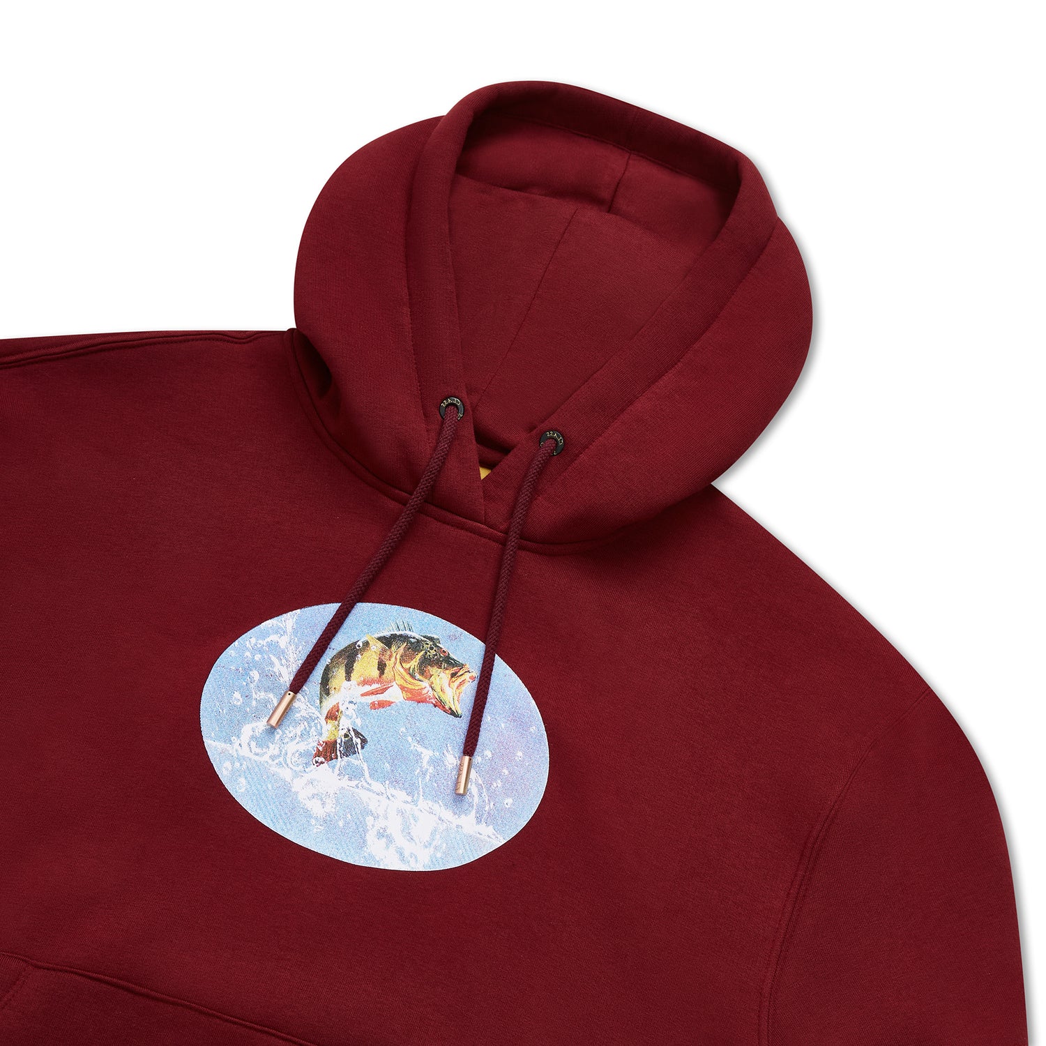 CLASSIC HOODIE CLASS "SPLASH" BURGUNDY