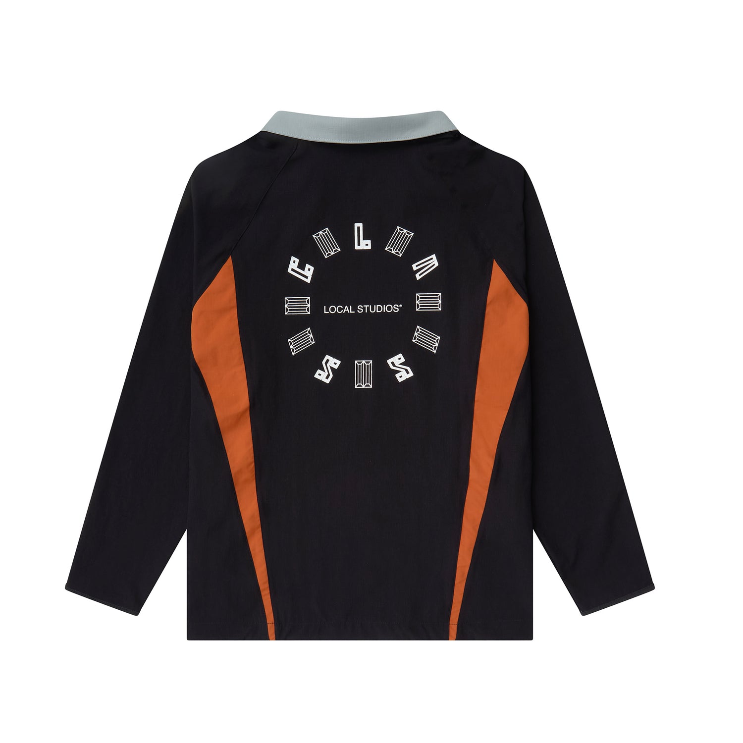 JERSEY LONGSLEEVE "AOK" BLACK/HAZENUT