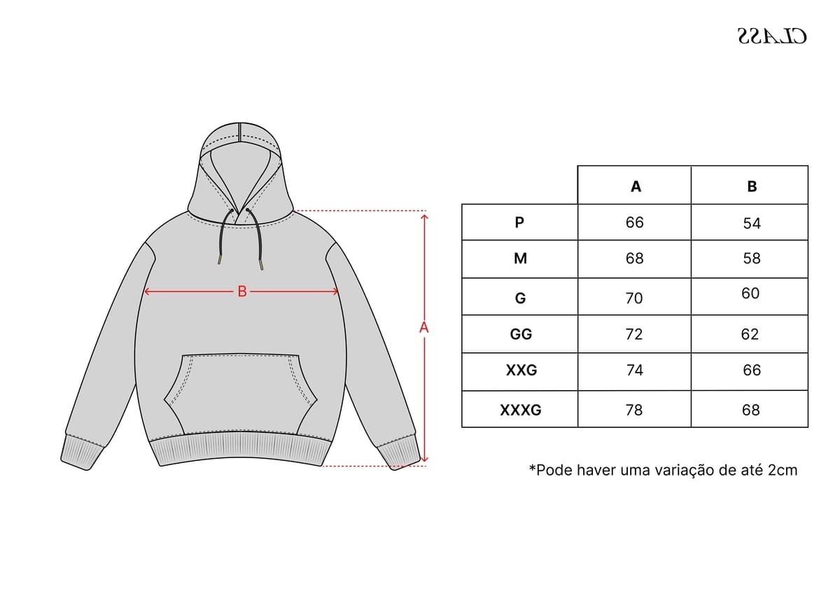 CLASSIC HOODIE "CLASS INVERSO" BLACK