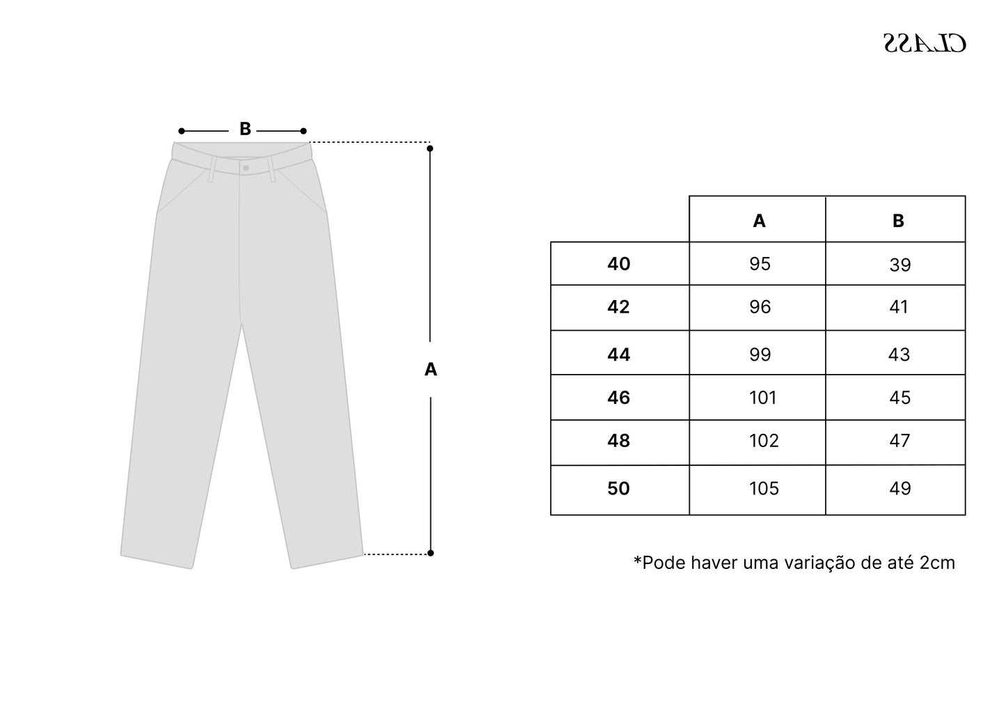 CLASSIC JEANS PANTS "CLASS LIGHT WASH" BLUE