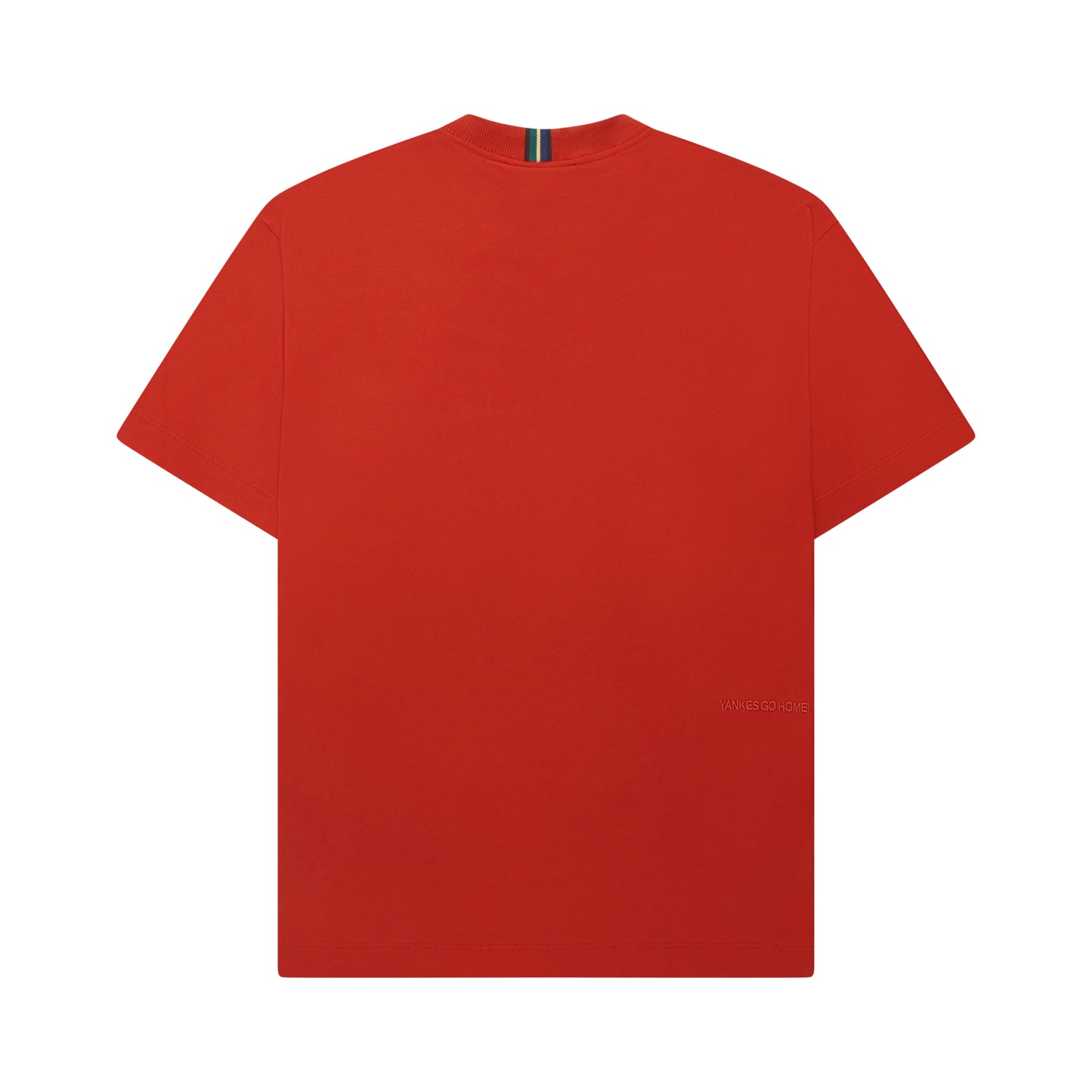 T-SHIRT "YANKES GO HOME" RED