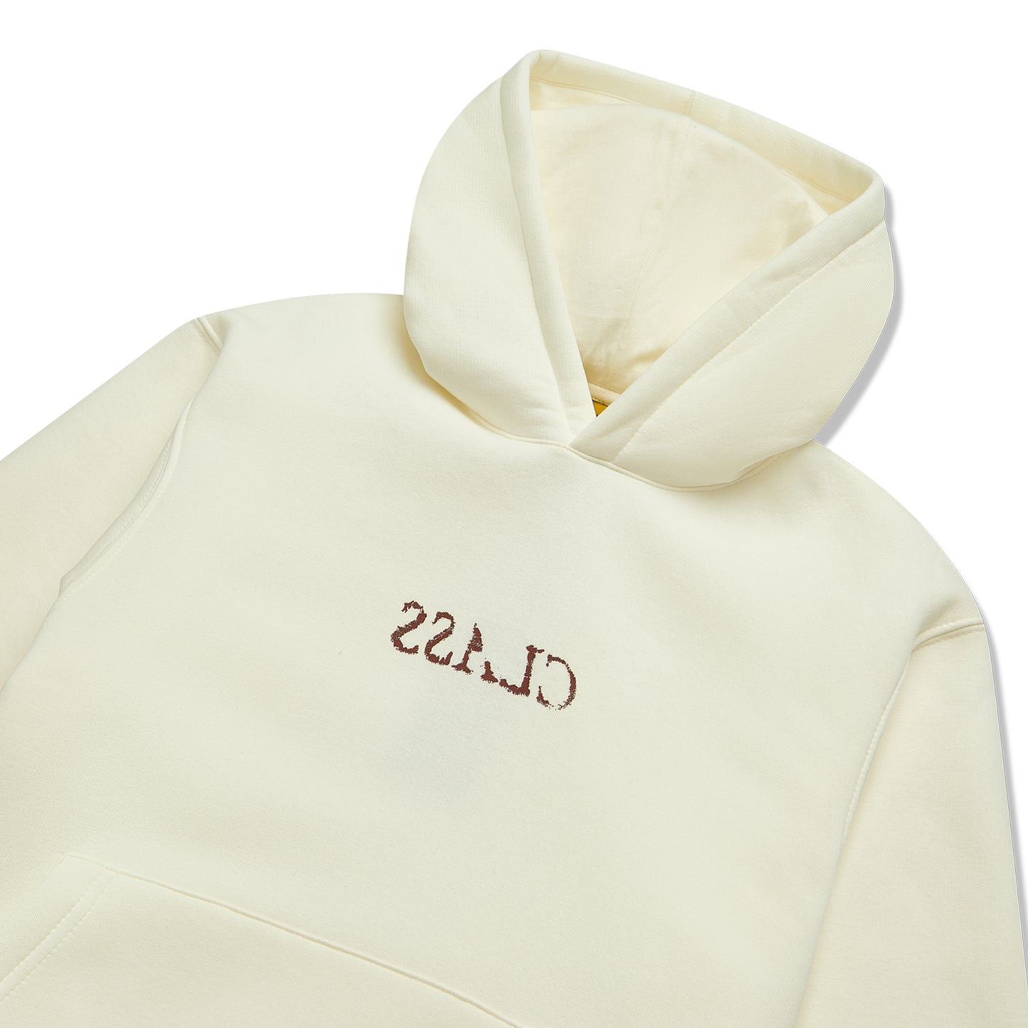 CLASSIC HOODIE "CLASS INVERSO" OFF-WHITE