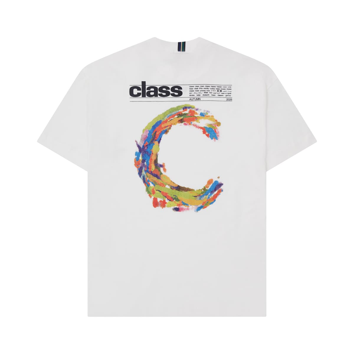 T-SHIRT CLASS "BIG C" OFF-WHITE