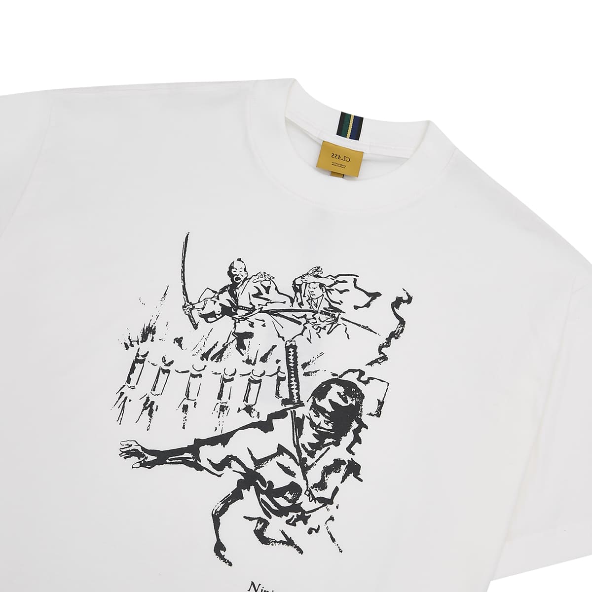 T-SHIRT CLASS "NINJA X SAMURAI" OFF-WHITE