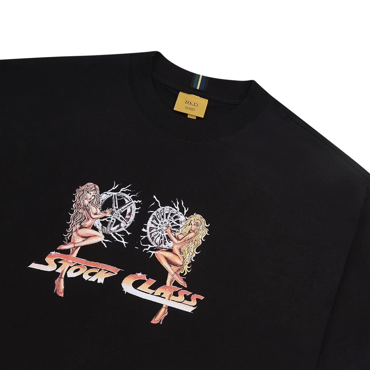 T-SHIRT "STOCK CLASS" BLACK