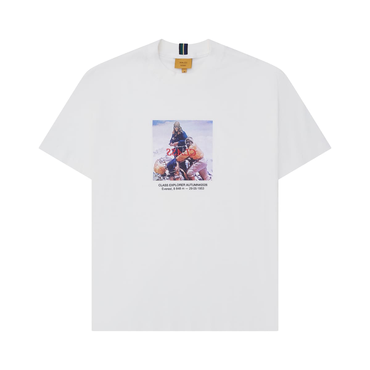 T-SHIRT "CLASS EXPLORER" OFF-WHITE