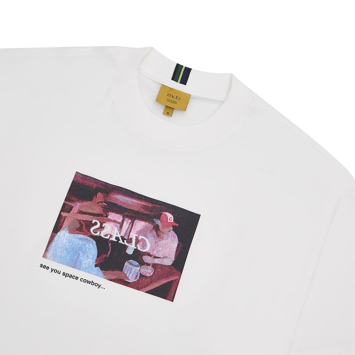 T-SHIRT CLASS "3 VELHOS" OFF-WHITE