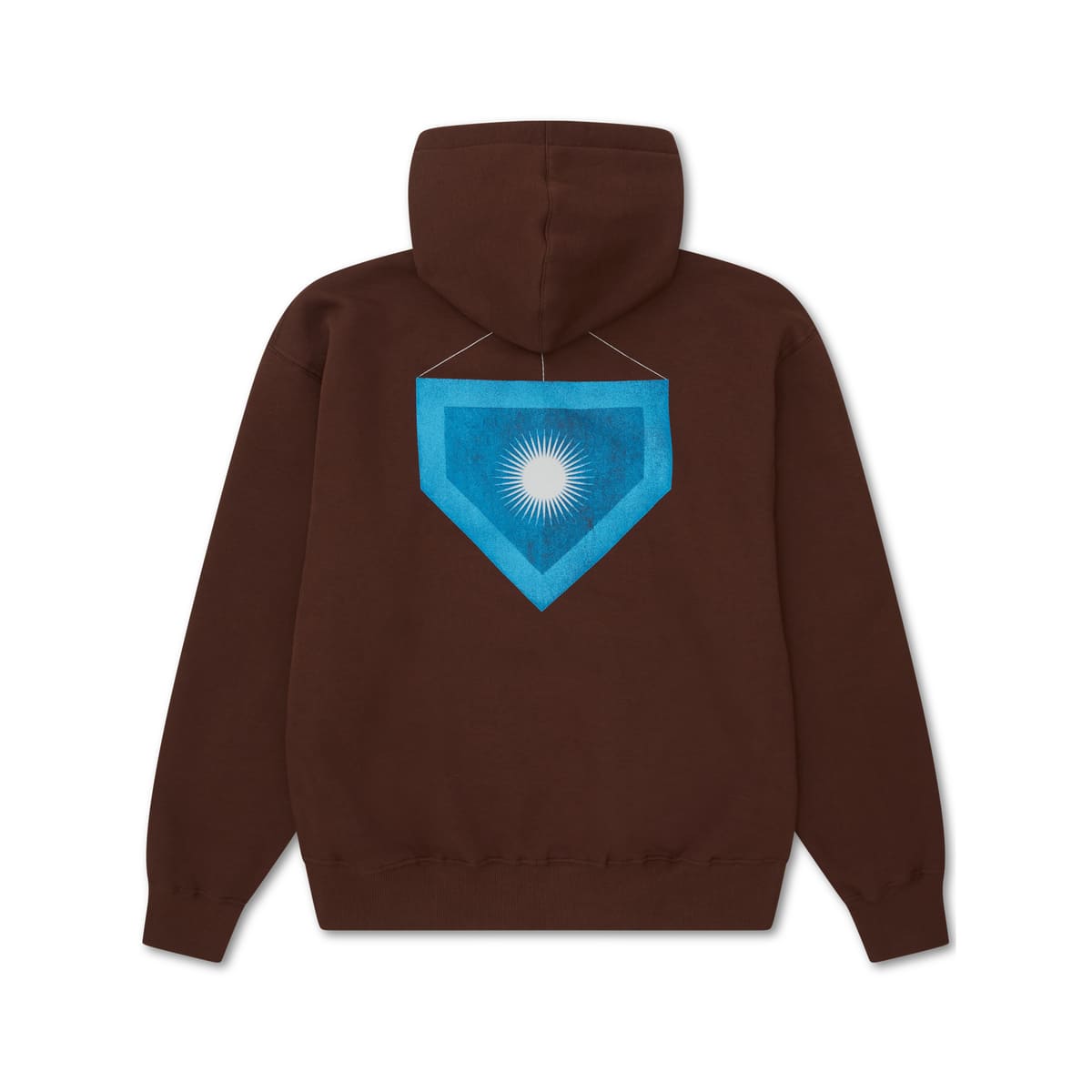 CLASSIC HOODIE CLASS "PIPA" BROWN