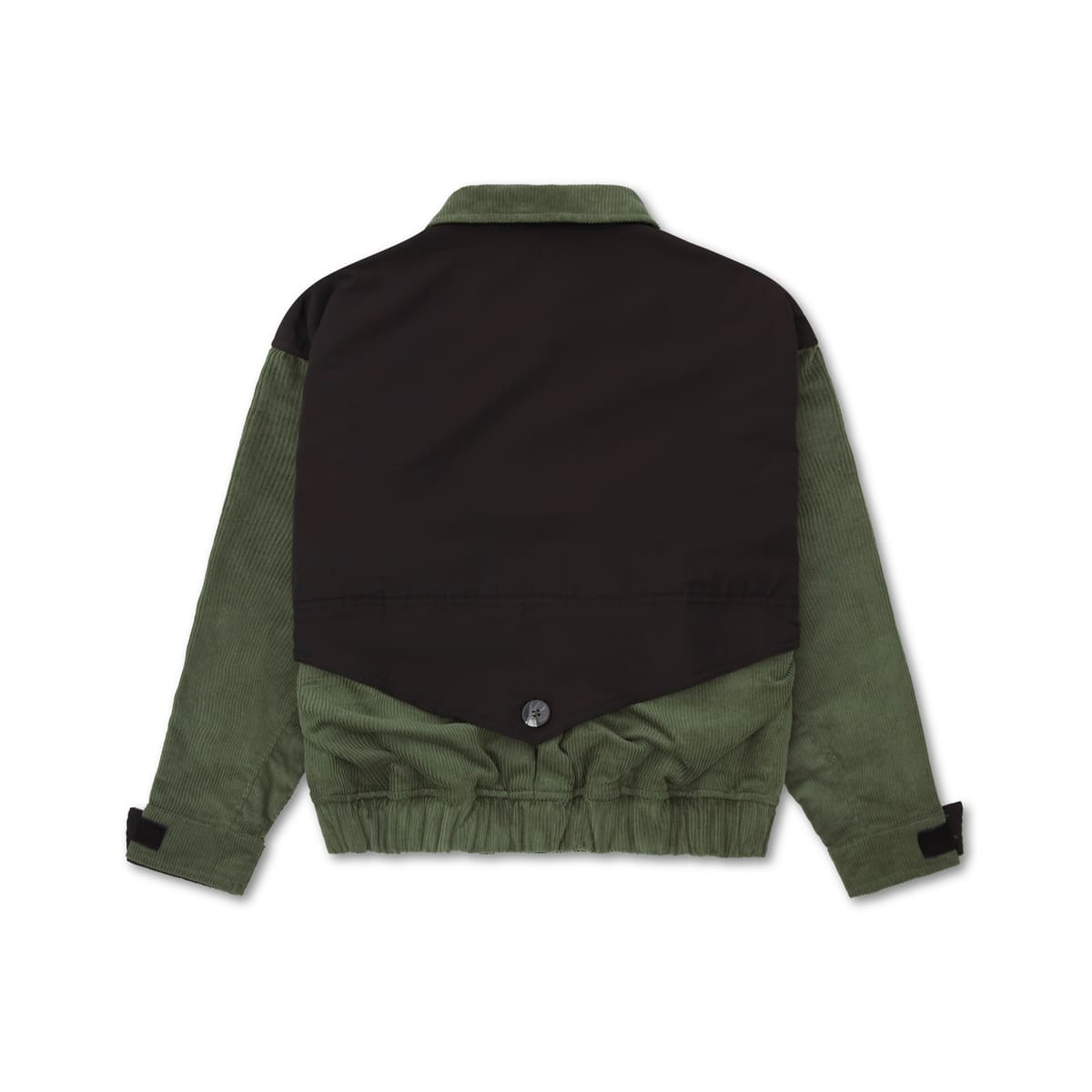 COACH JACKET CORDUROY CLASS "PIPA" GREEN / BLACK