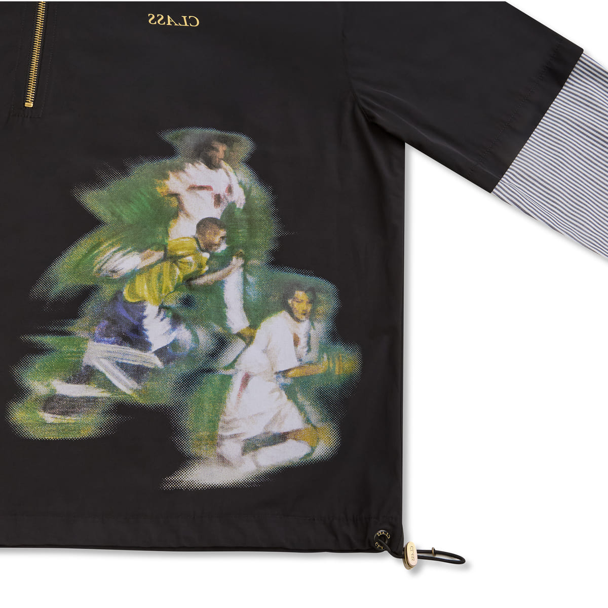 LONGSLEEVE BOWLING SHIRT CLASS "FENÔMENO" BLACK