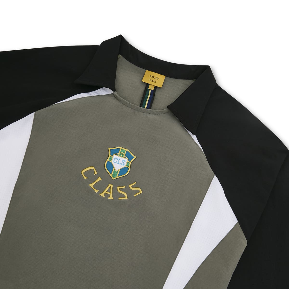 LONGSLEEVE JERSEY CLASS "BRASIL" GREEN / BLACK