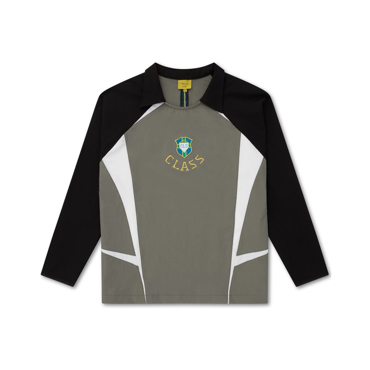 LONGSLEEVE JERSEY CLASS "BRASIL" GREEN / BLACK