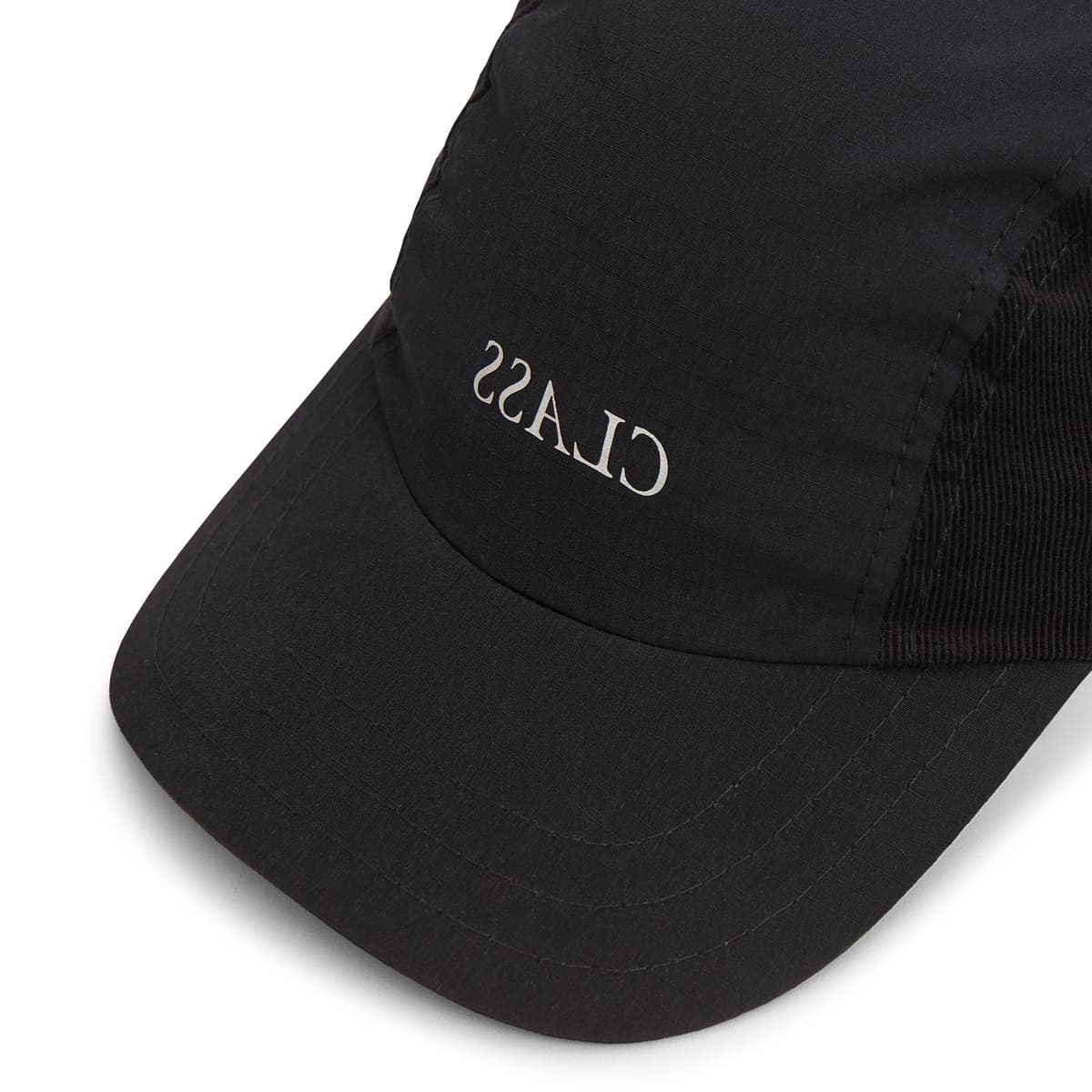 3 PANEL HAT CLASS "NAUTILUS" BLACK / SILVER