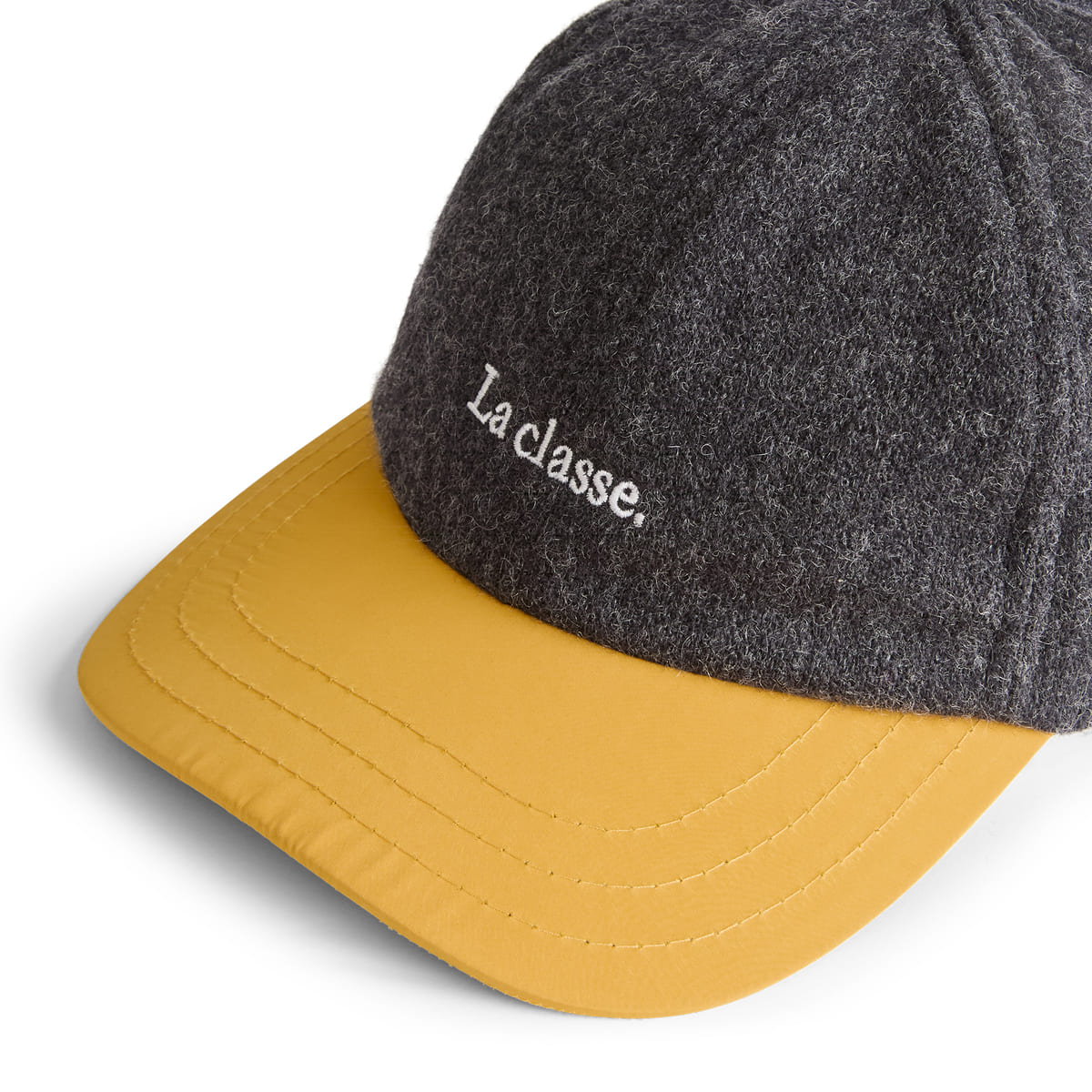 CLASSIC SPORT HAT CLASS "LA CLASSE" BLACK / YELLOW