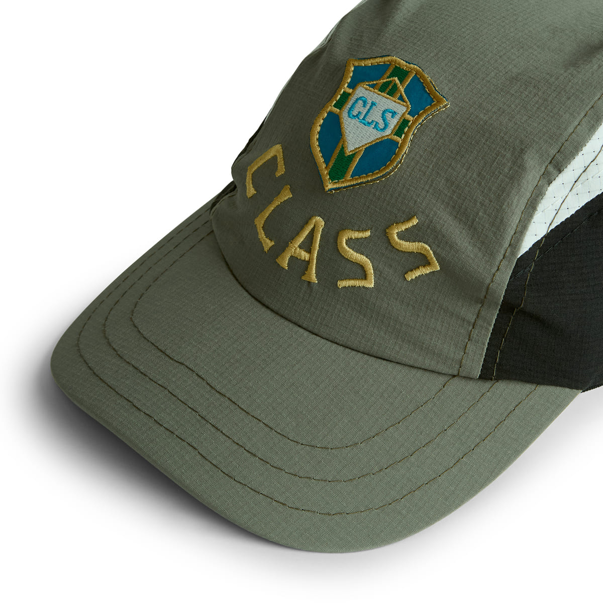 3 PANEL SPORT HAT CLASS "BRASIL" GREEN / BLACK