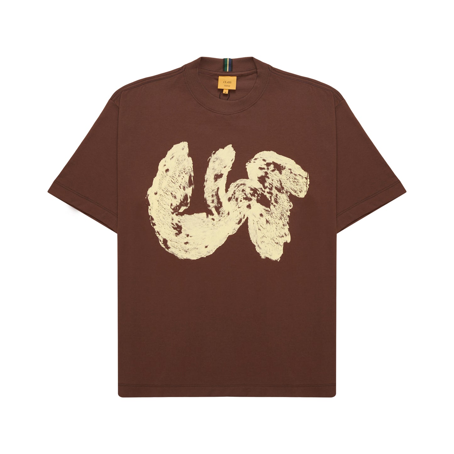 T-SHIRT CLASS "CLS BRUSH STROKES" BROWN