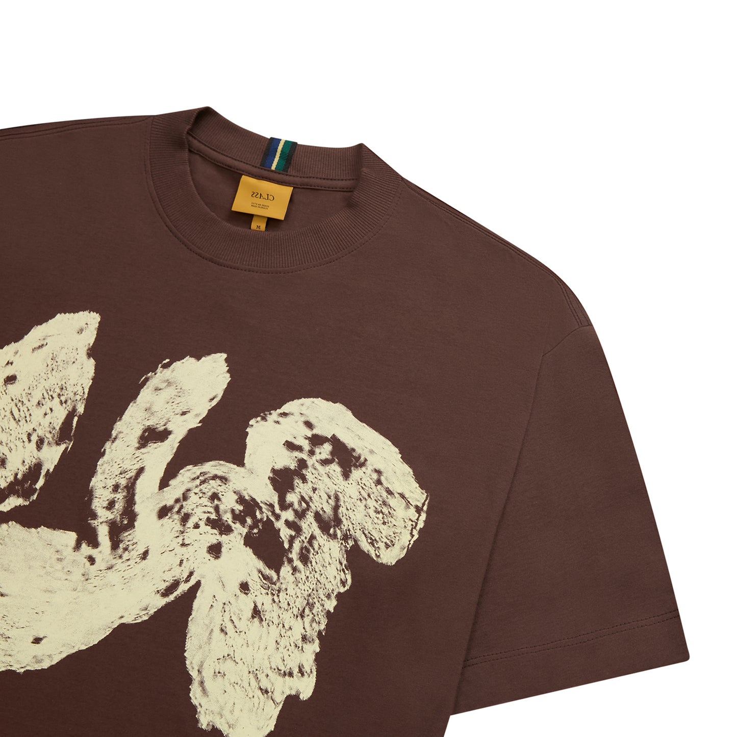 T-SHIRT CLASS "CLS BRUSH STROKES" BROWN