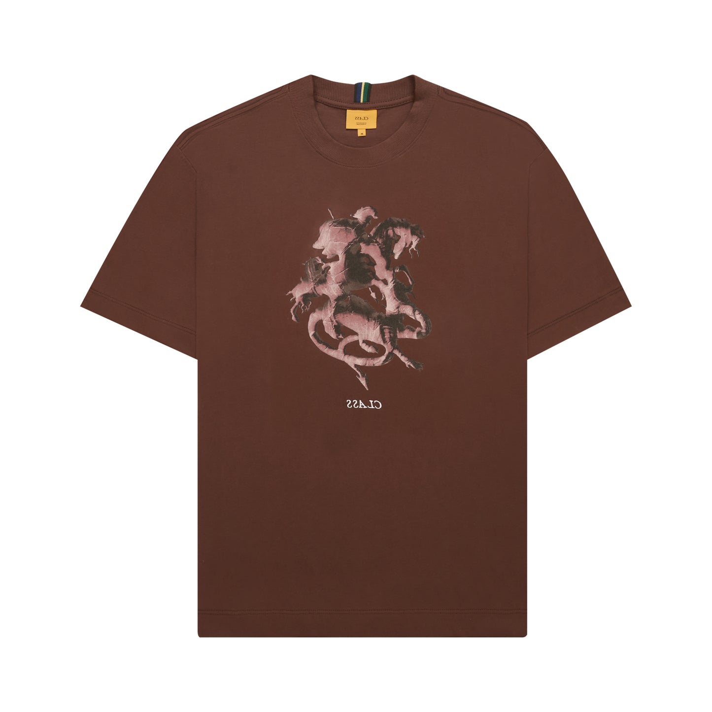 T-SHIRT CLASS "SÃO JORGE" BROWN