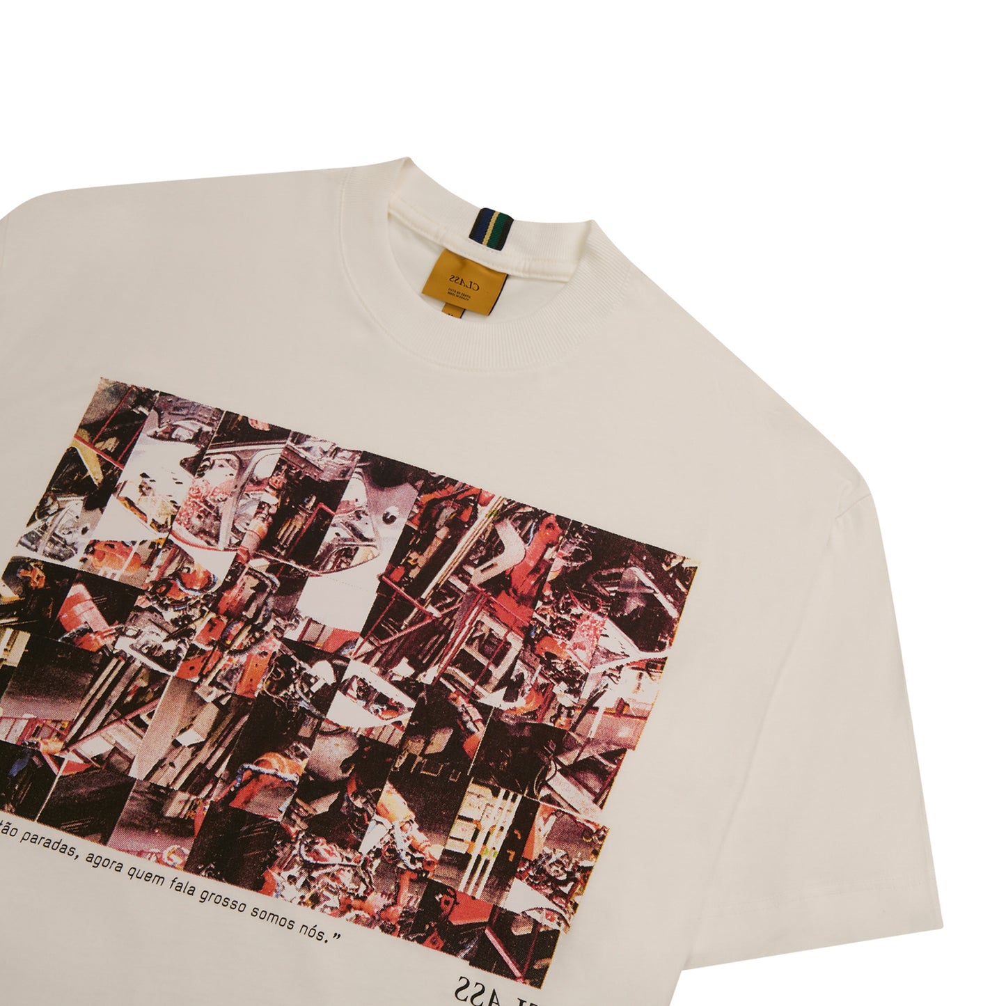 T-SHIRT CLASS "QUEM FALA" OFF-WHITE