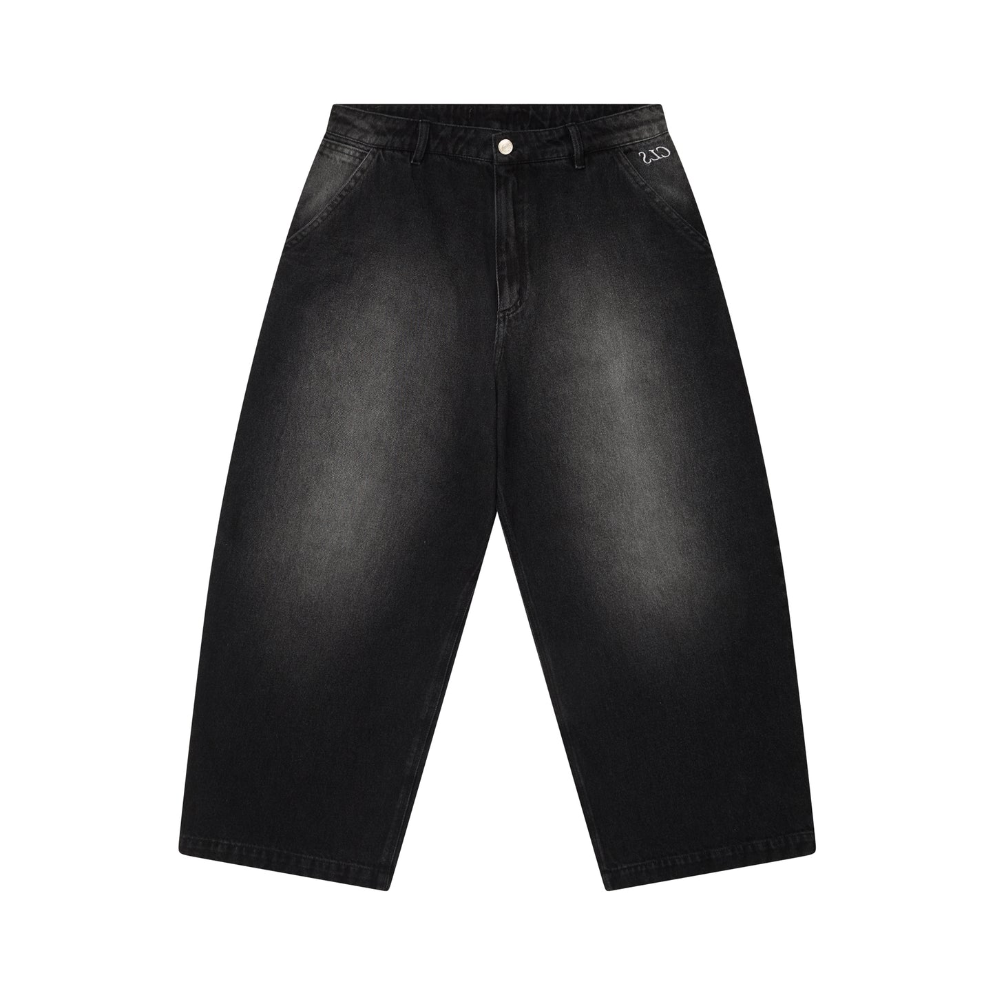 BAGGY PANTS CLASS "STONEWASH CLS" BLACK