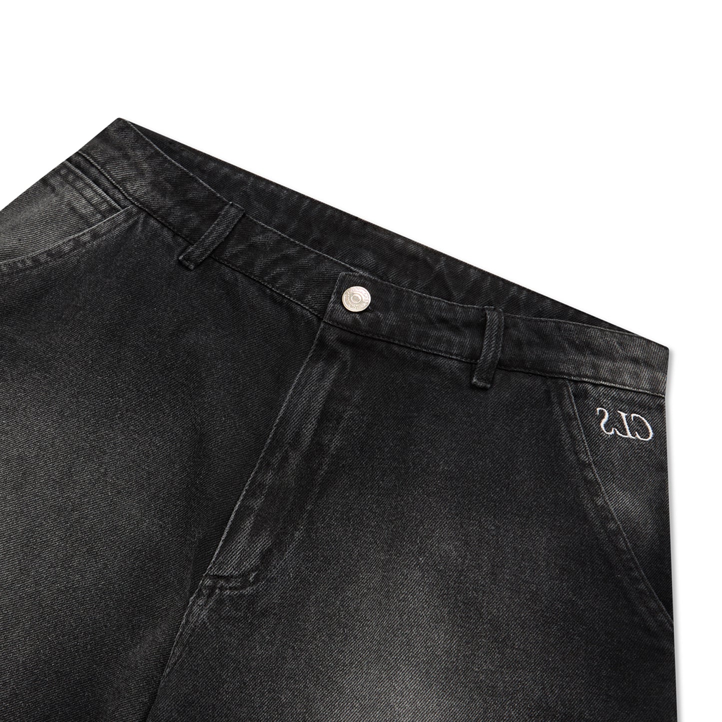 BAGGY PANTS CLASS "STONEWASH CLS" BLACK