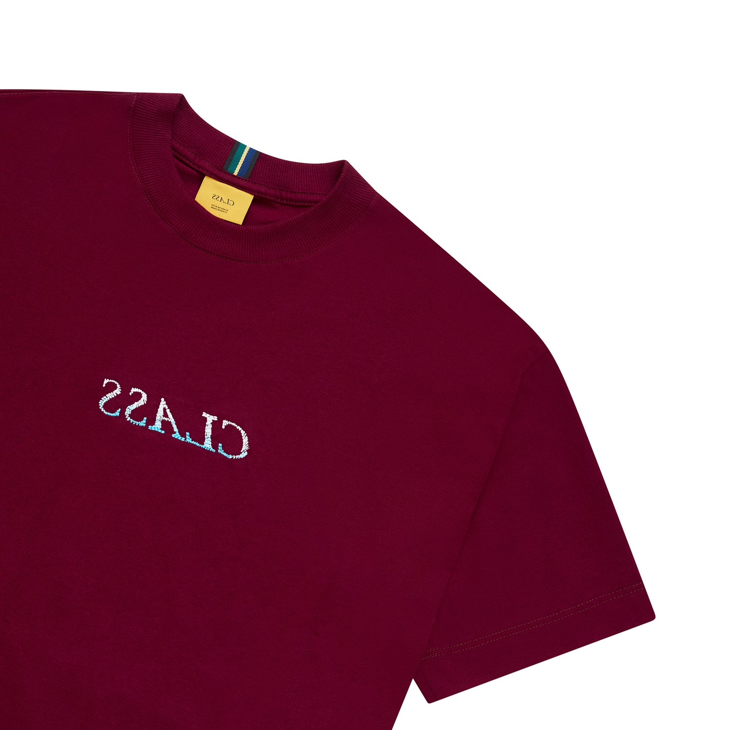 T-SHIRT "CLASS INVERSO ICE" BURGUNDY
