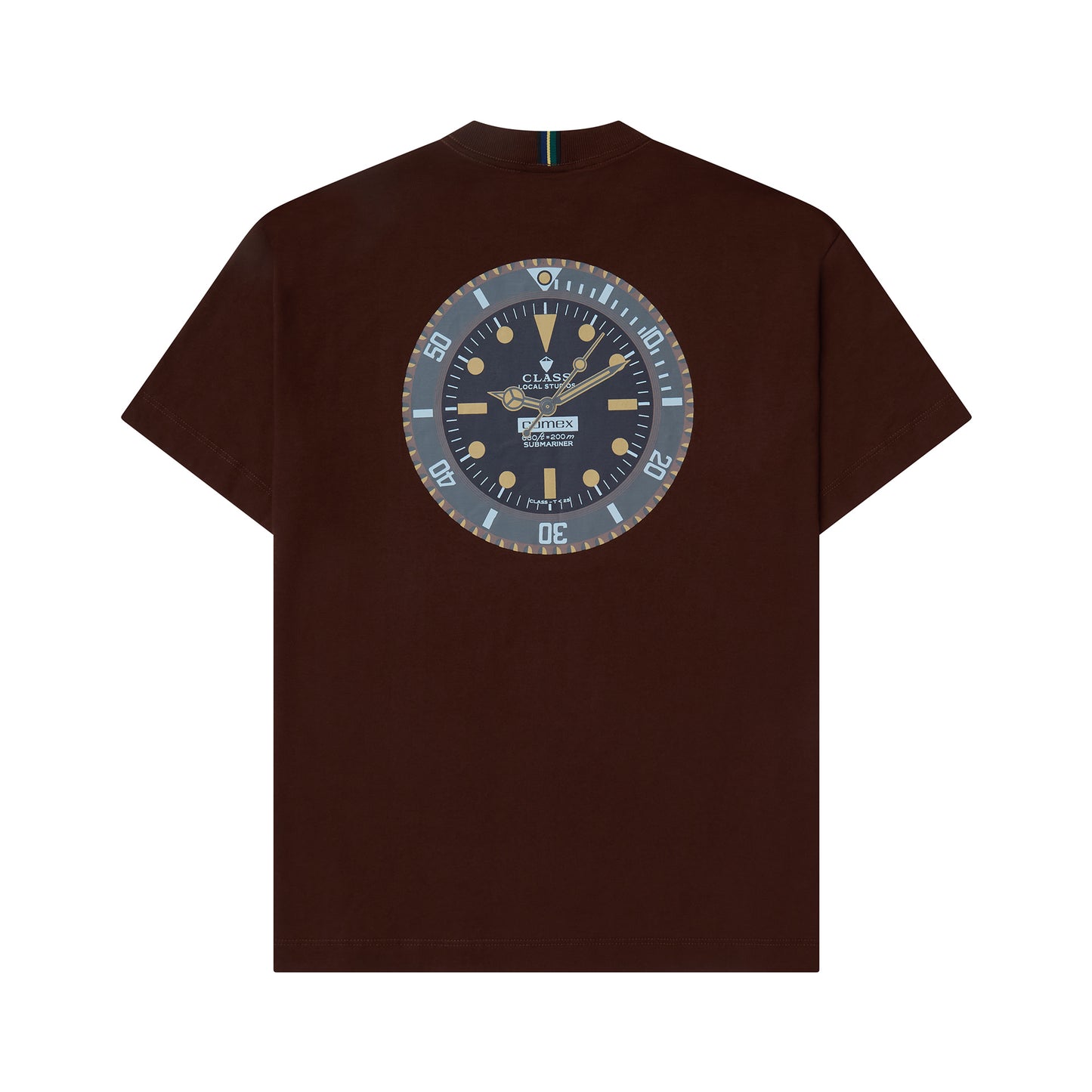 T-SHIRT CLASS "COMEX" BROWN