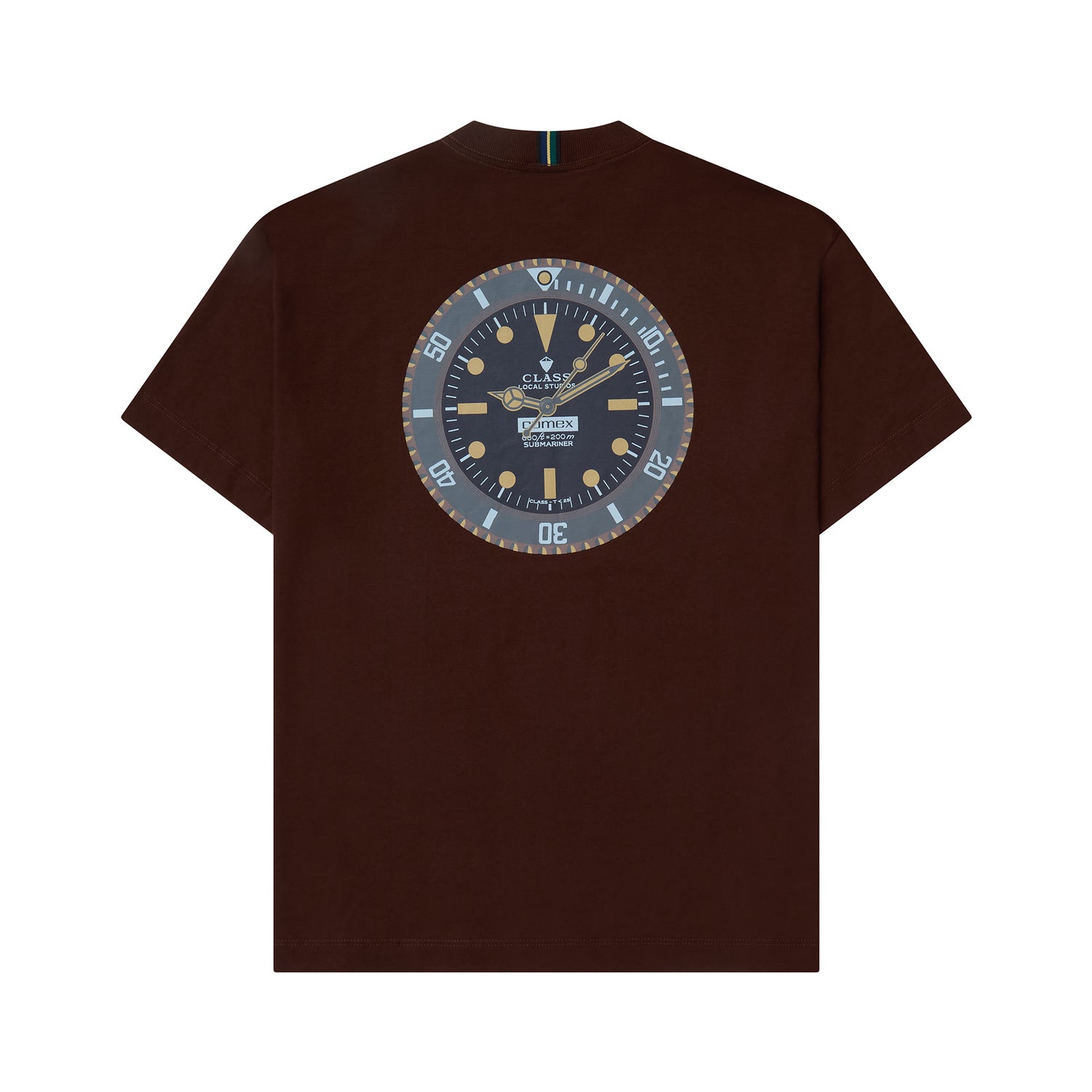 T-SHIRT CLASS "COMEX" BROWN