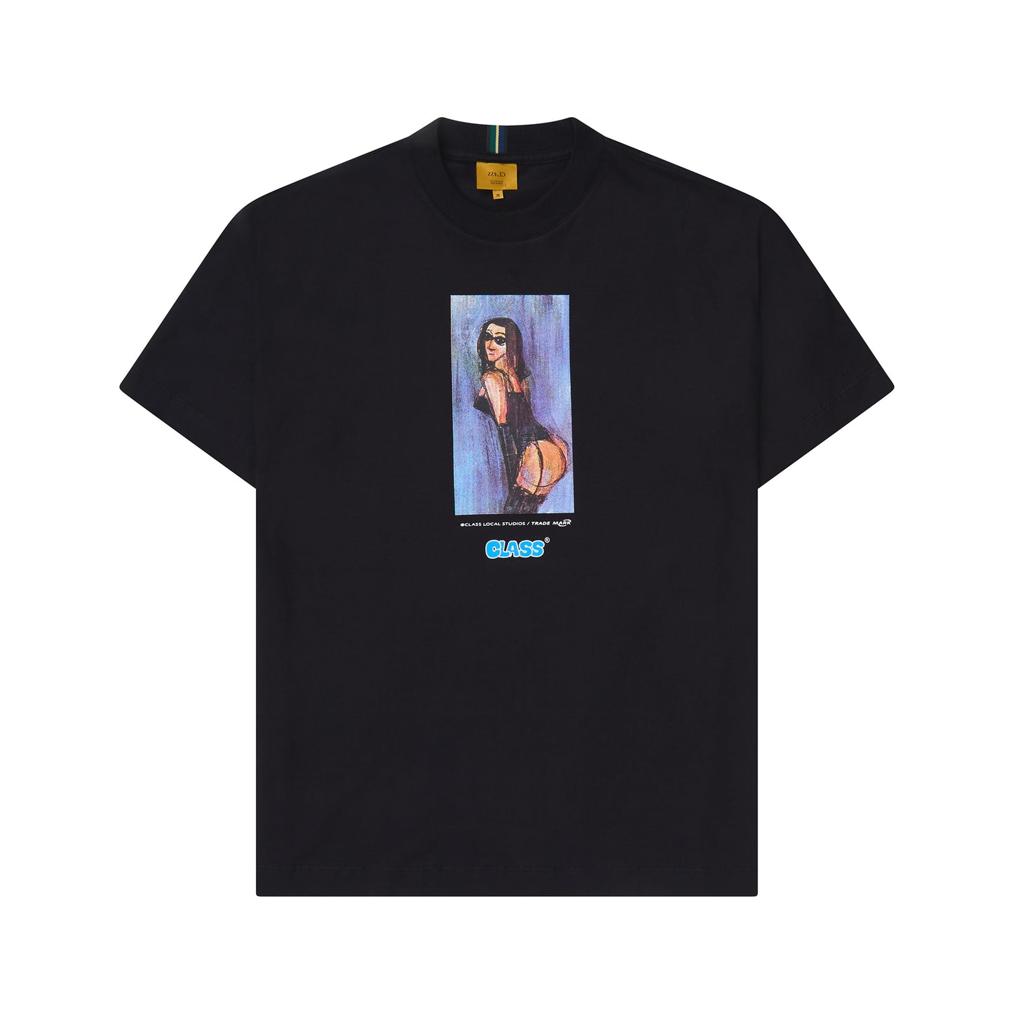 T-SHIRT CLASS "MUJER" BLACK