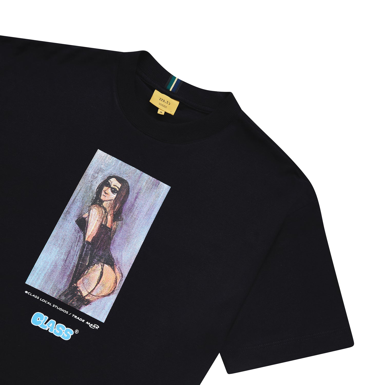 T-SHIRT CLASS "MUJER" BLACK