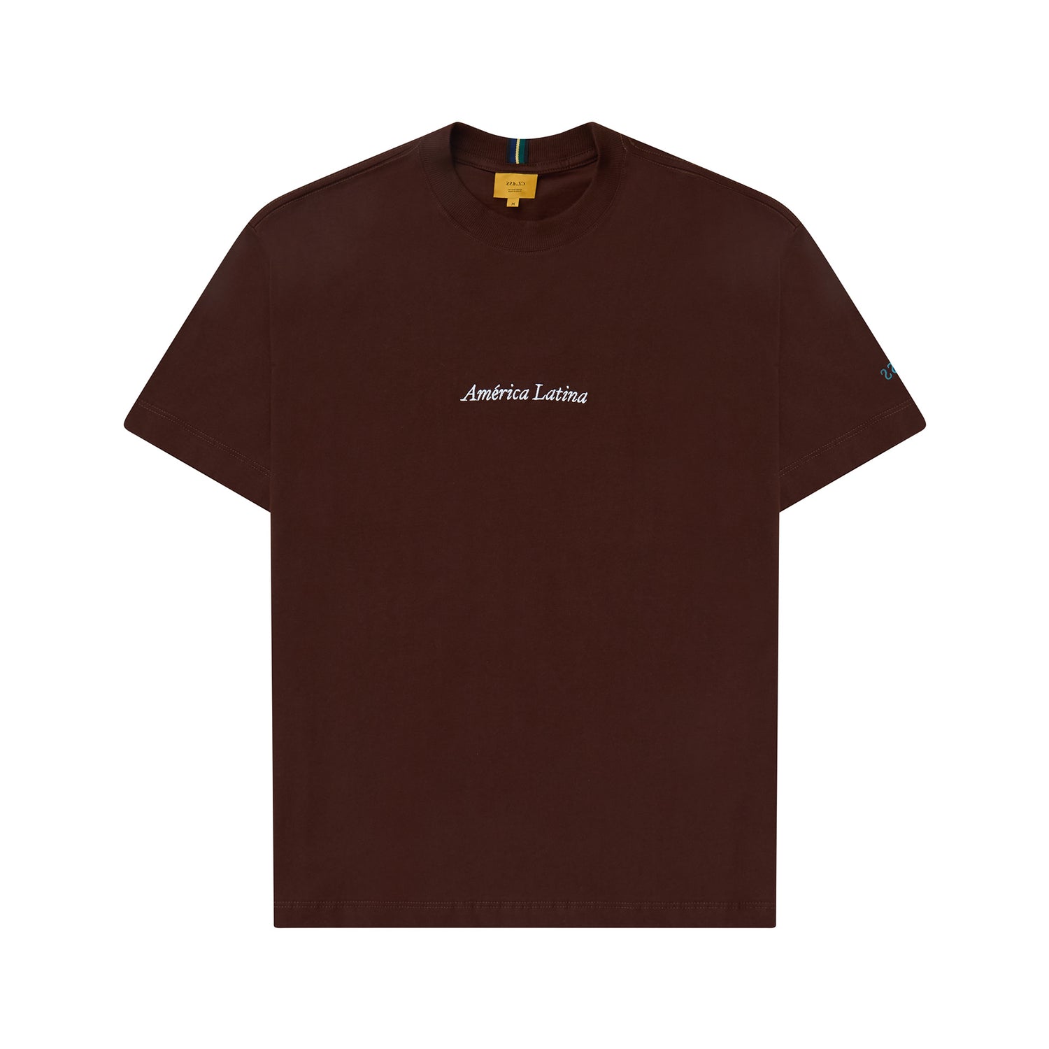 T-SHIRT CLASS 'AMÉRICA LATINA' BROWN