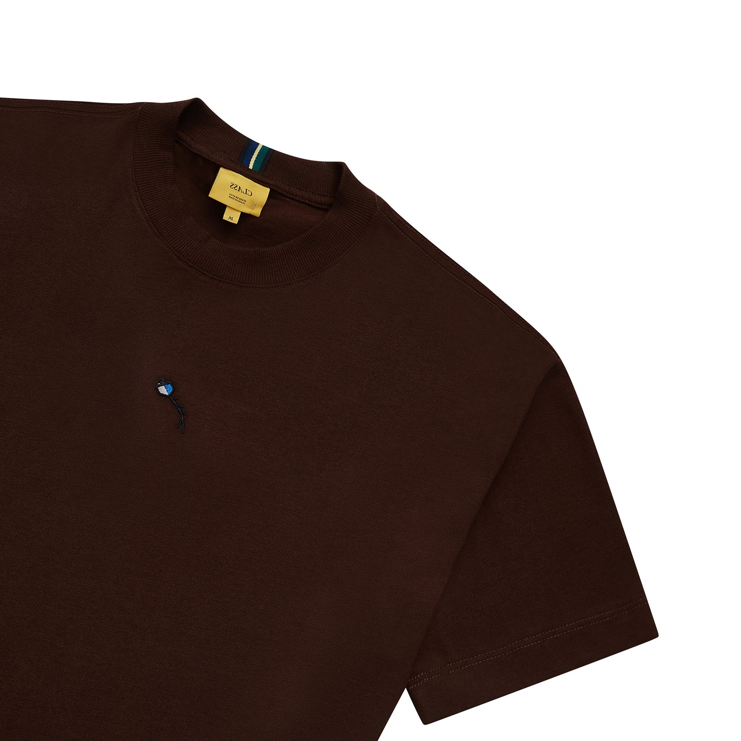 T-SHIRT CLASS "PIPA BLUES" BROWN
