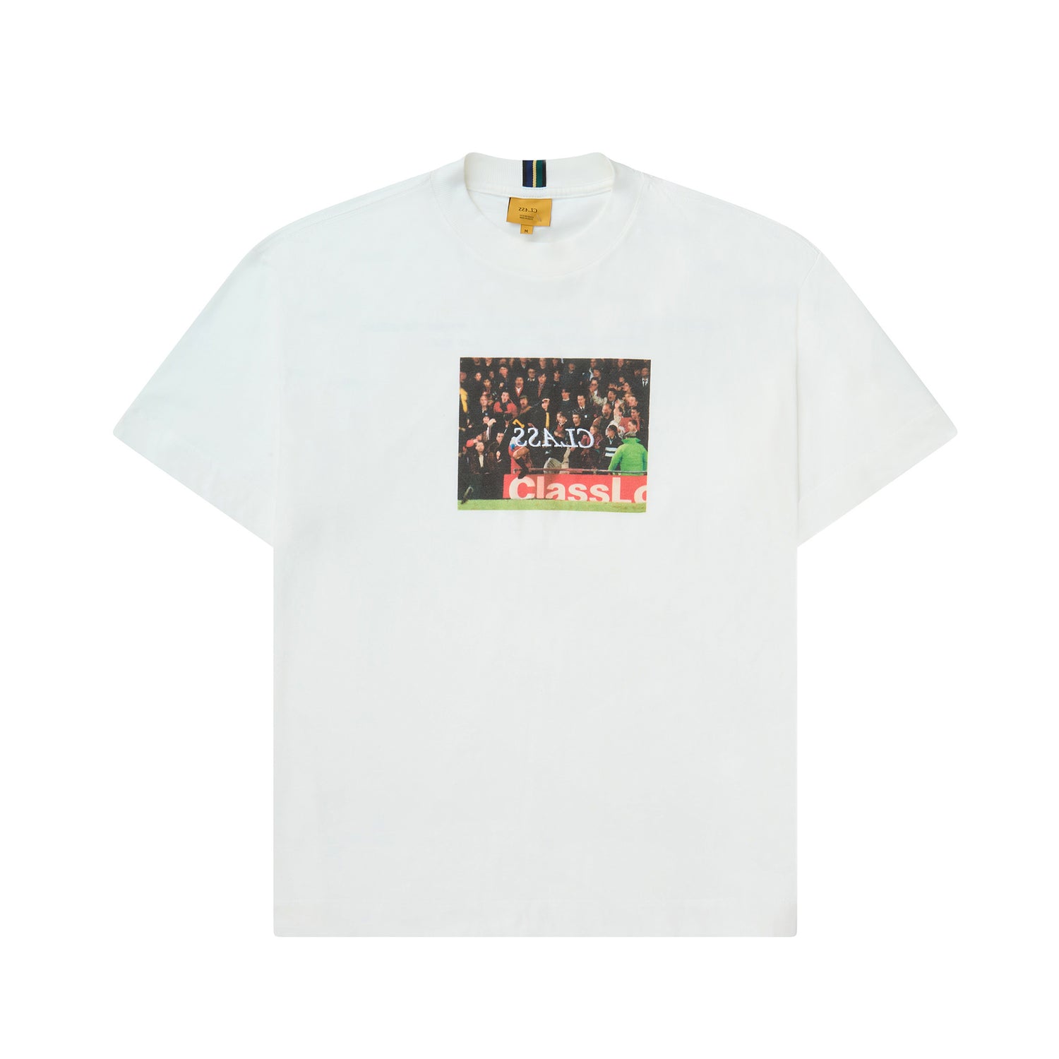 T-SHIRT CLASS "CANTONA" OFF-WHITE