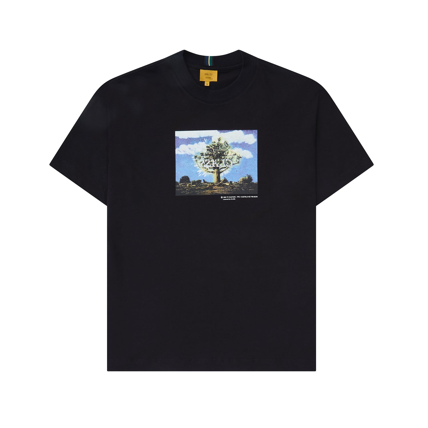 PREMIUM T-SHIRT CLASS x CASTELO RÁ-TIM-BUM "ÁRVORE" BLACK