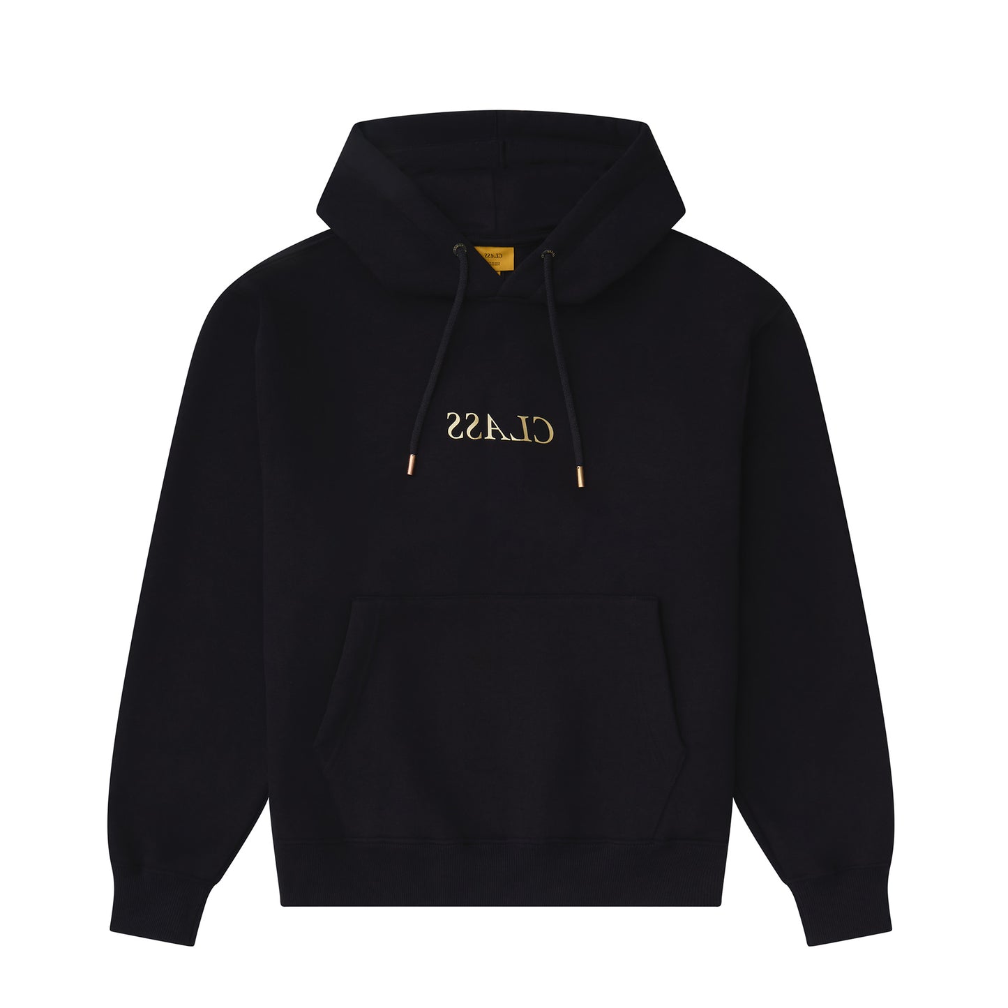 CLASSIC HOODIE "CLASS INVERSO" BLACK