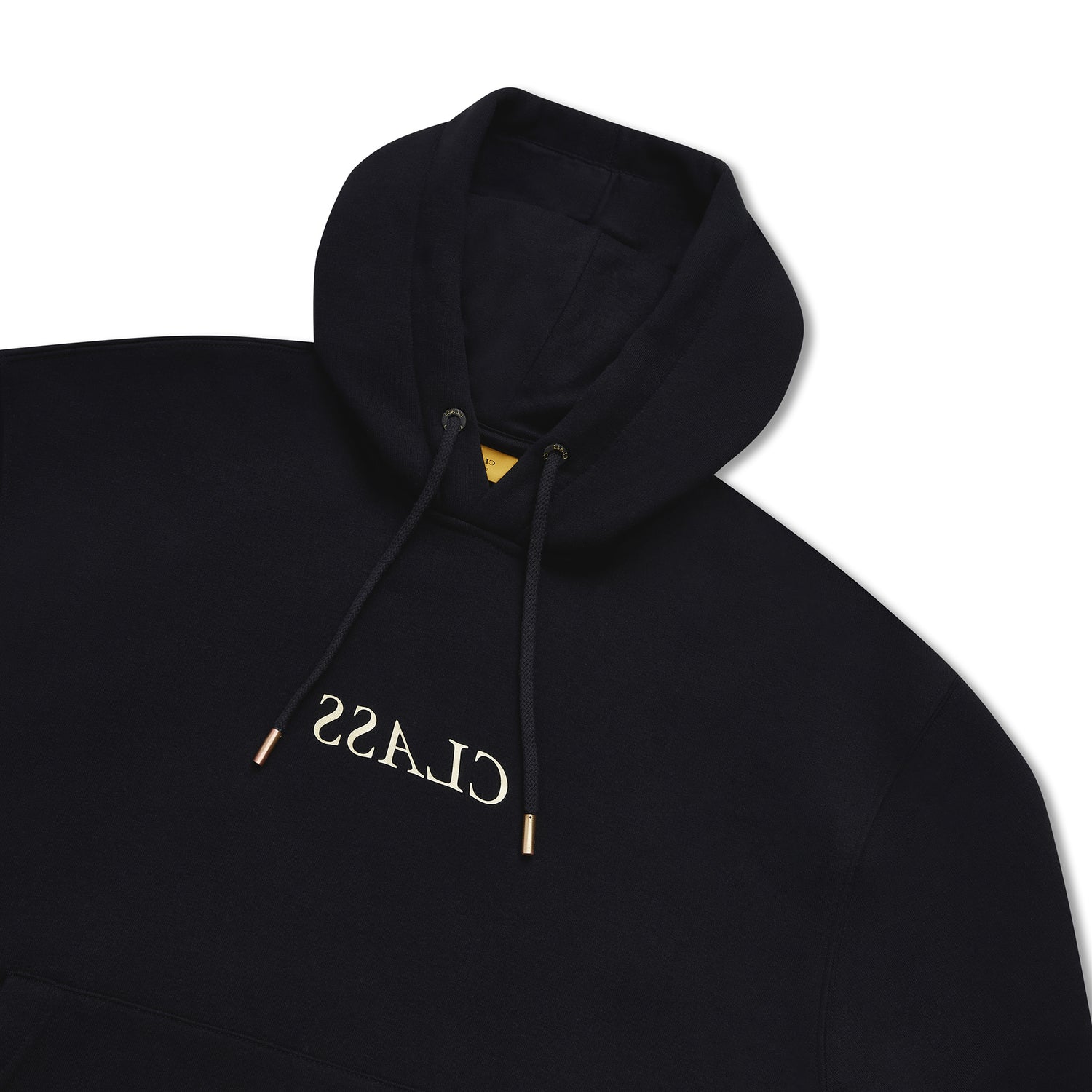 CLASSIC HOODIE "CLASS INVERSO" BLACK