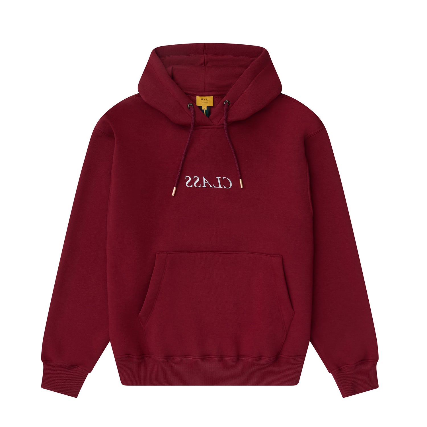 CLASSIC HOODIE "CLASS INVERSO" BURGUNDY
