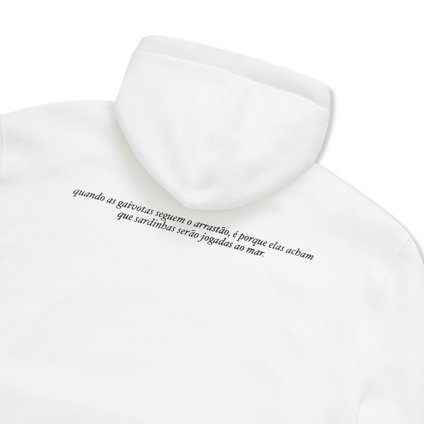 CLASSIC HOODIE CLASS "CANTONA" OFF-WHITE