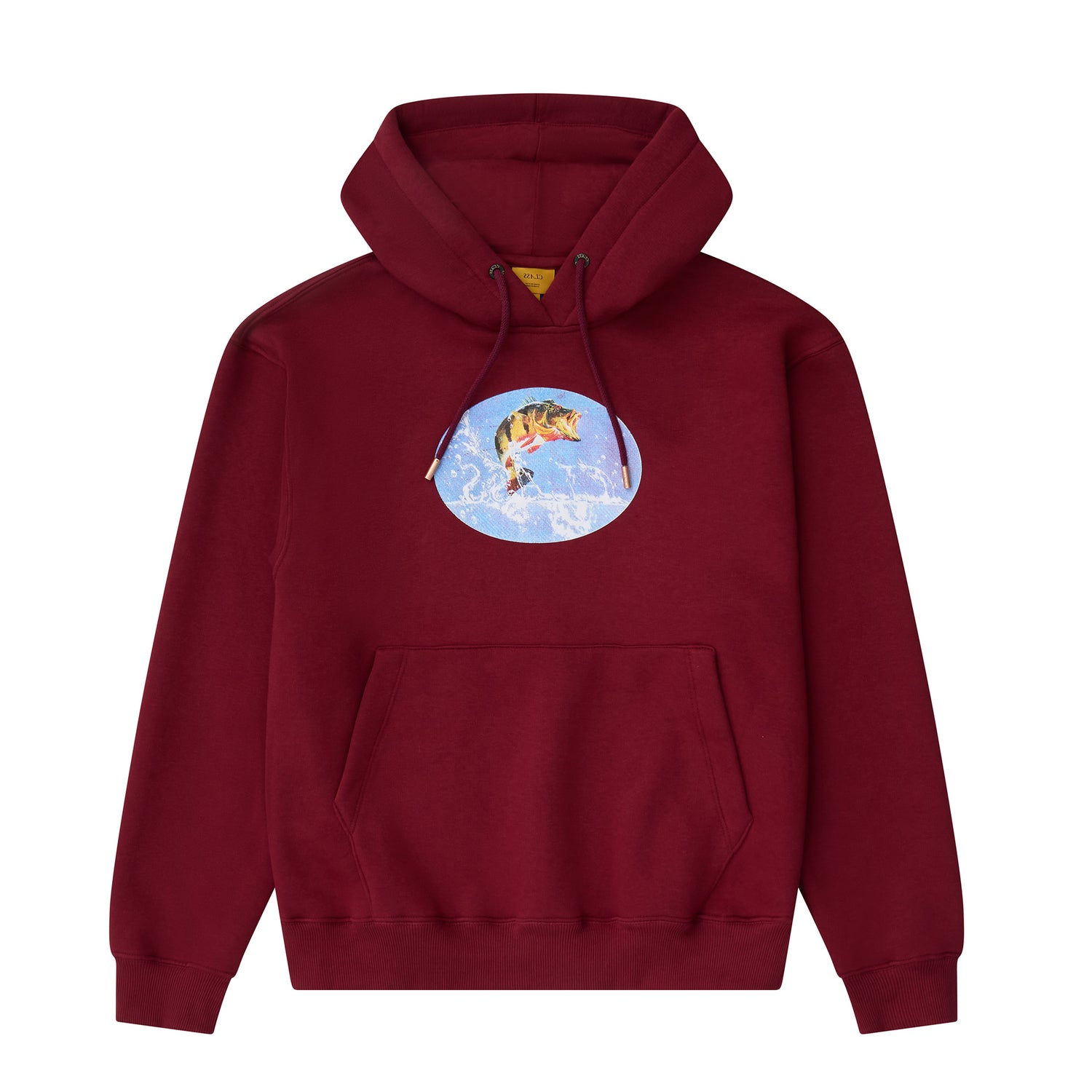 CLASSIC HOODIE CLASS "SPLASH" BURGUNDY