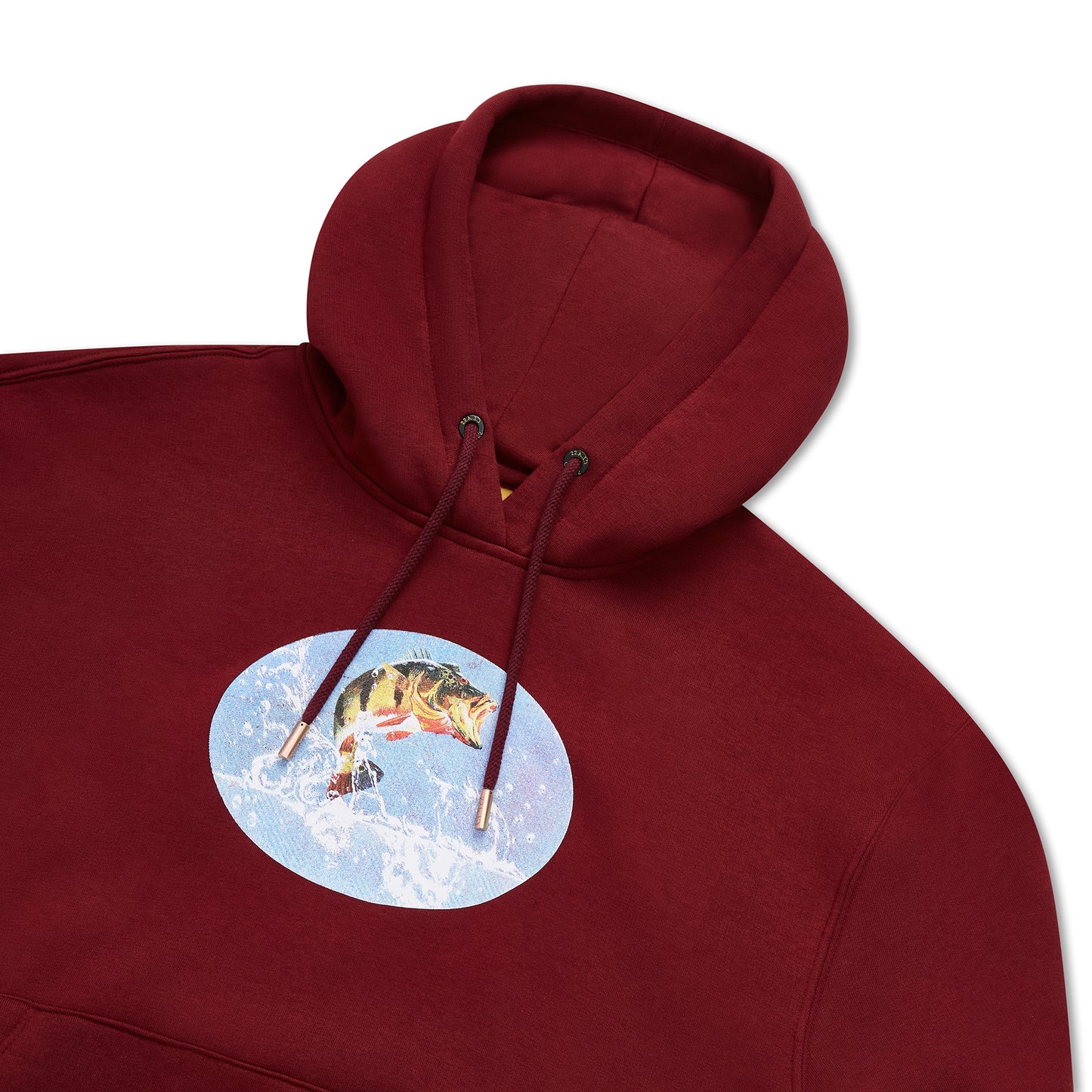 CLASSIC HOODIE CLASS "SPLASH" BURGUNDY