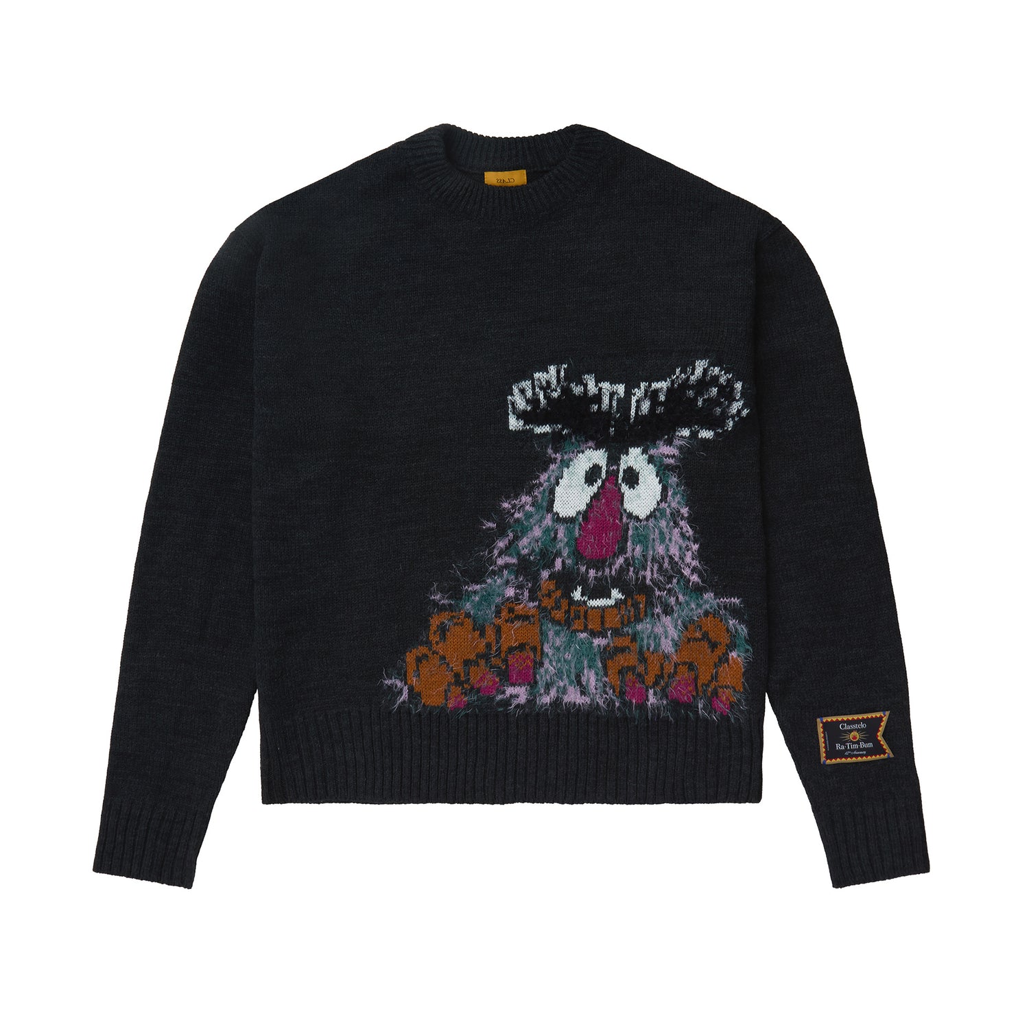 SWEATER CLASS x CASTELO RÁ-TIM-BUM "MAU" BLACK