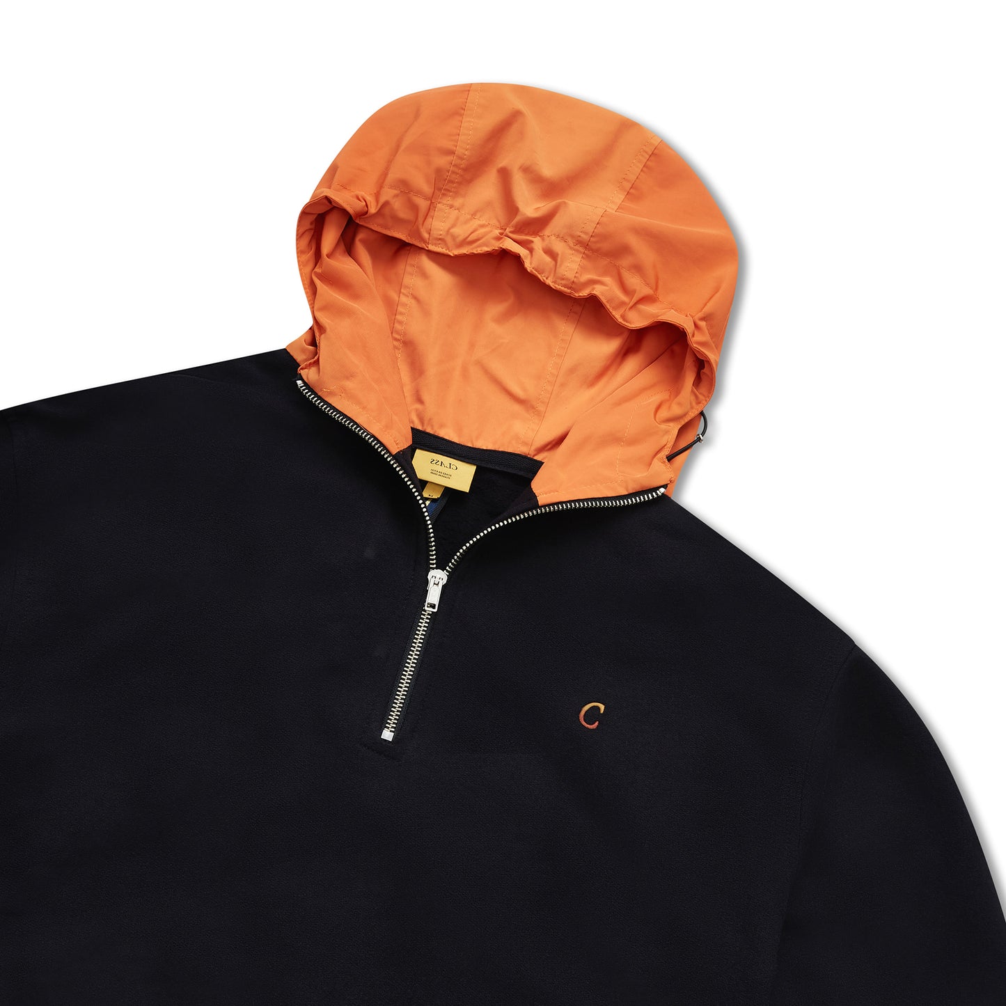 PLATINUM HOODIE CLASS "AOK" BLACK/ORANGE