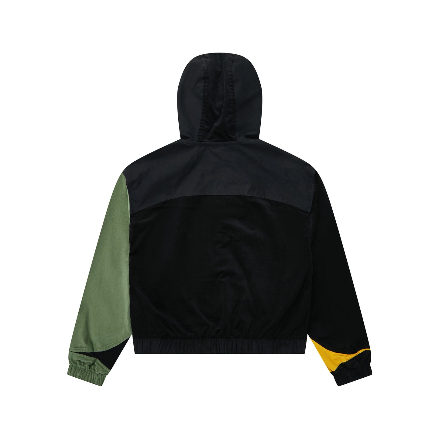ADVANCED CORDUROY JACKET "CLASS INVERSO" BLACK/MOSS/MOSTARD