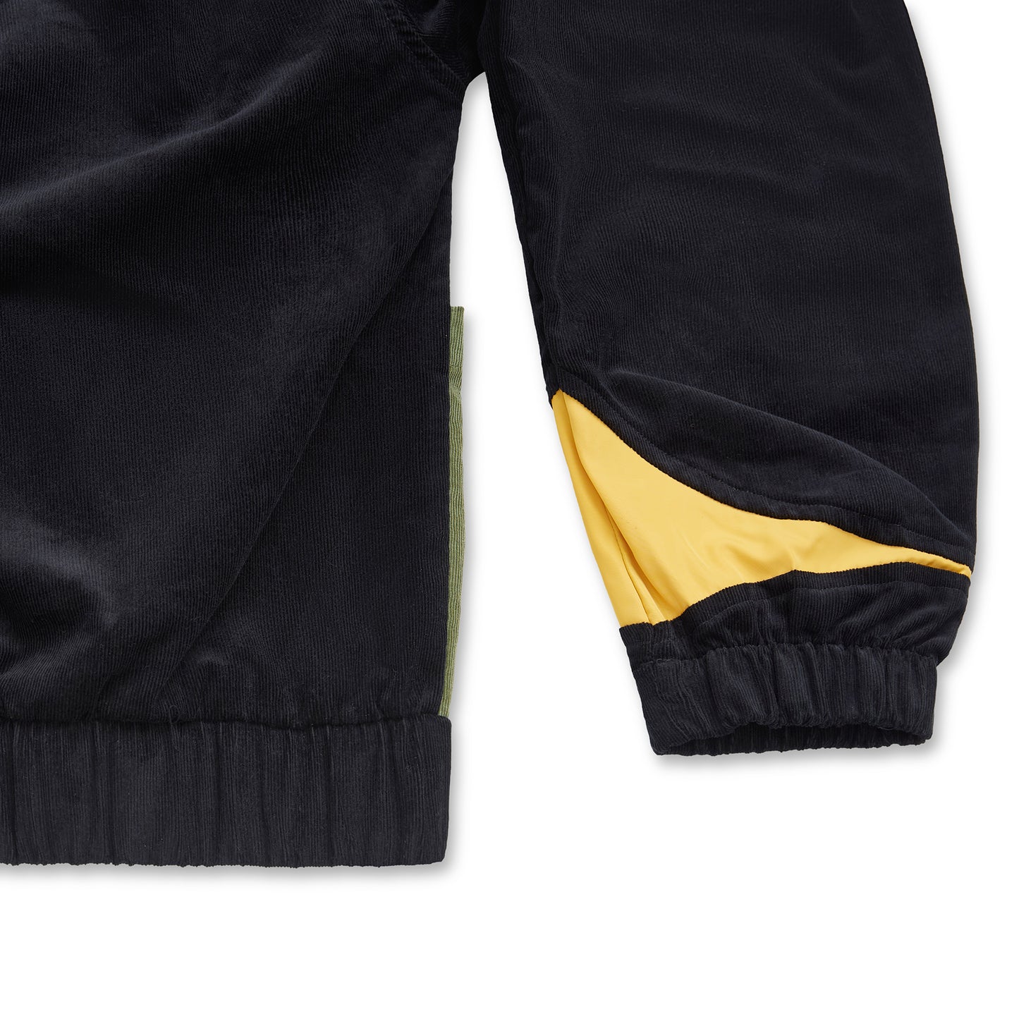 ADVANCED CORDUROY JACKET "CLASS INVERSO" BLACK/MOSS/MOSTARD