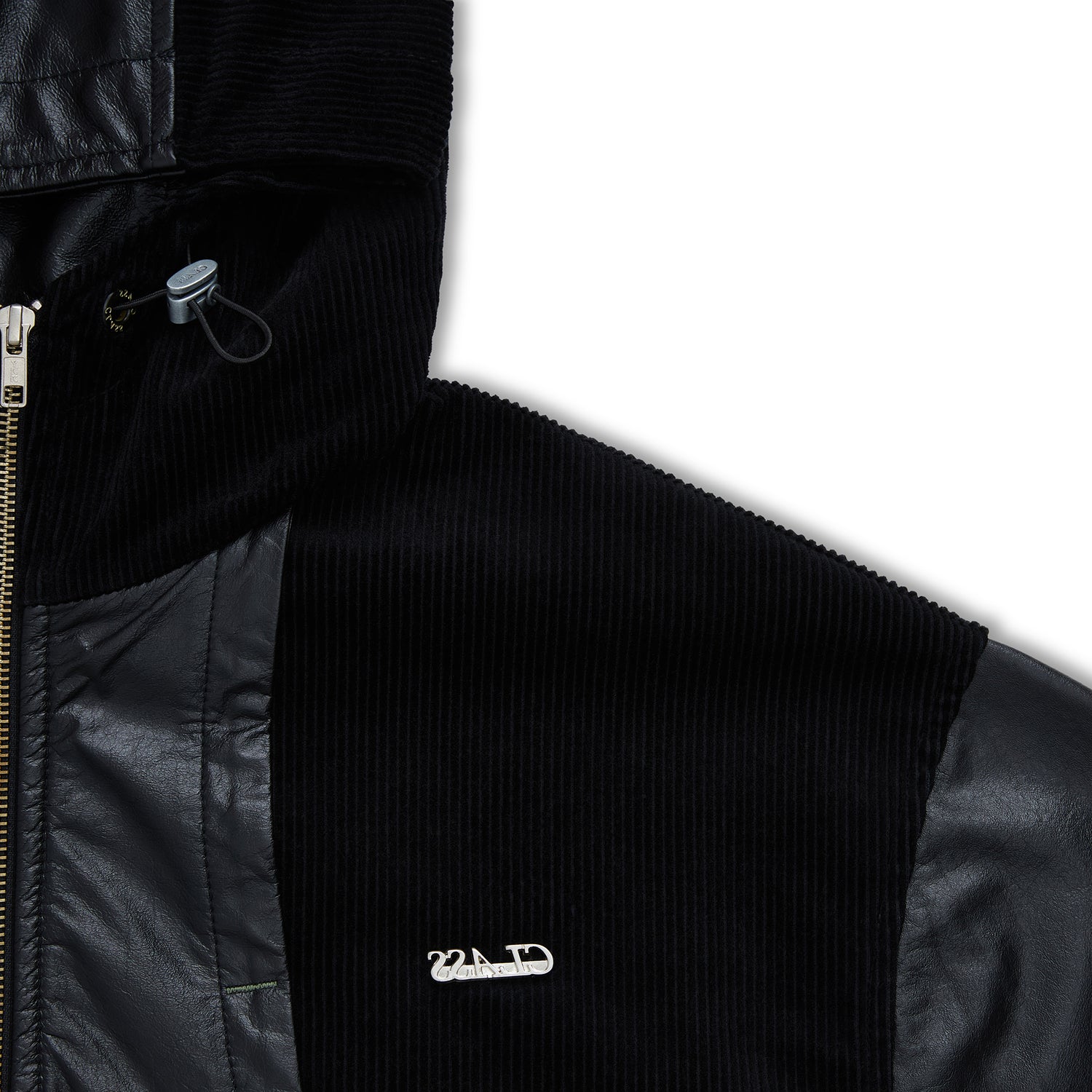 ADVANCED LEATHER JACKET "CLASS INVERSO" BLACK