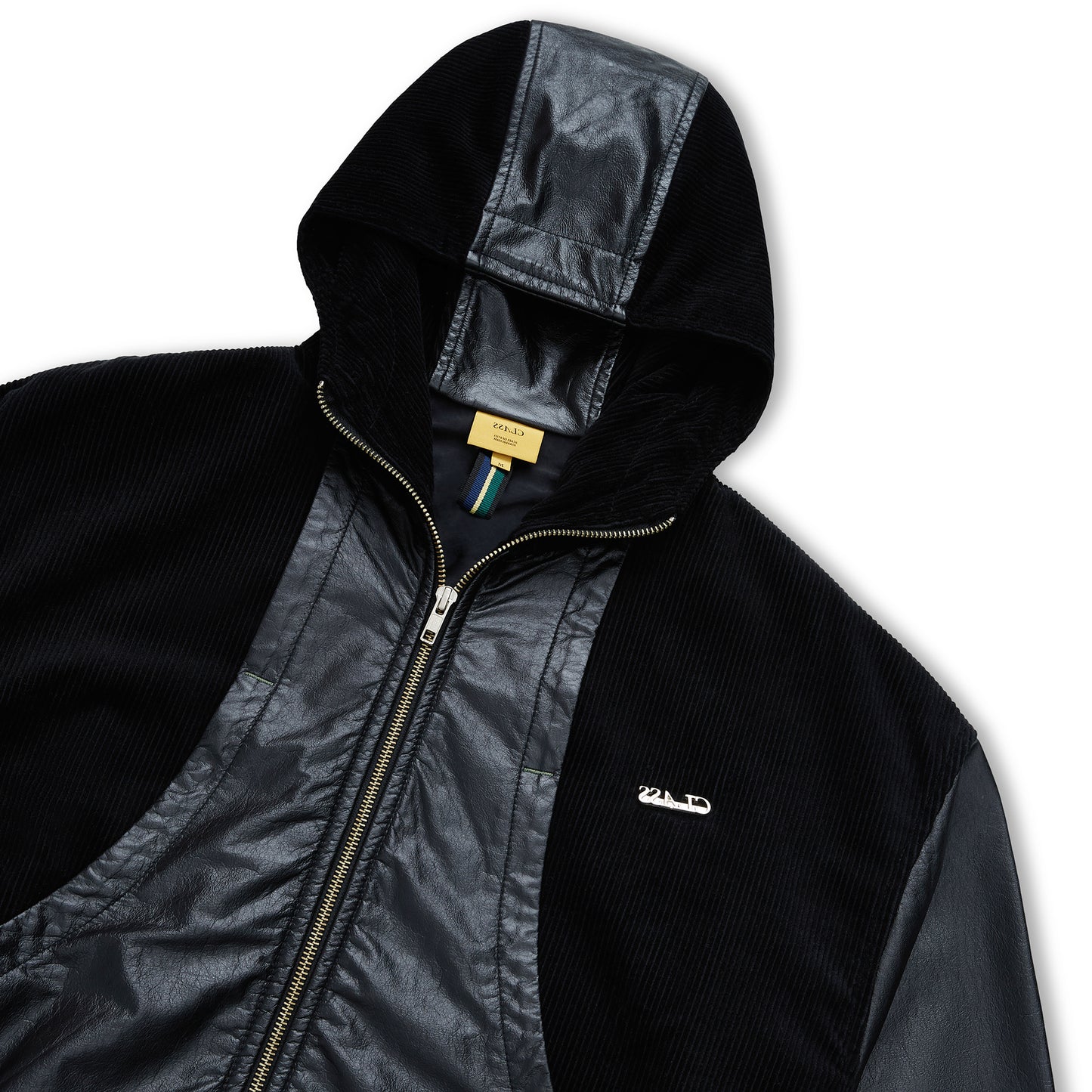 ADVANCED LEATHER JACKET "CLASS INVERSO" BLACK