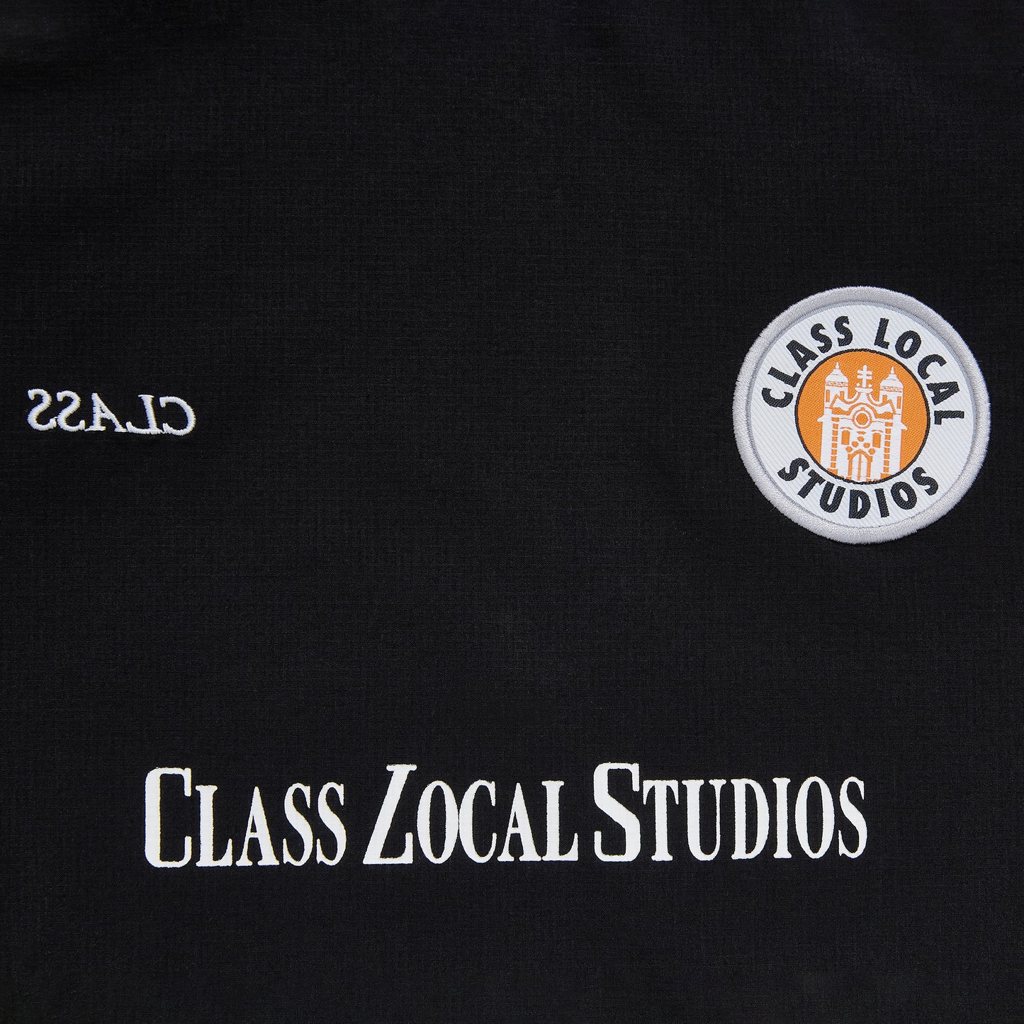 JERSEY LONGSLEEVE "AOK" BLACK/HAZENUT