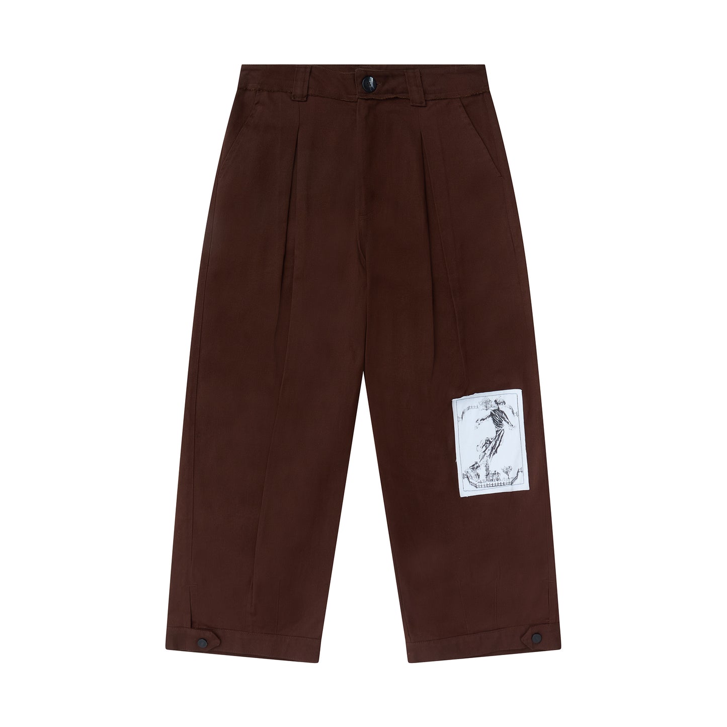 TAILORED PANTS CLASS x CASTELO RÁ-TIM-BUM "NINO" BROWN